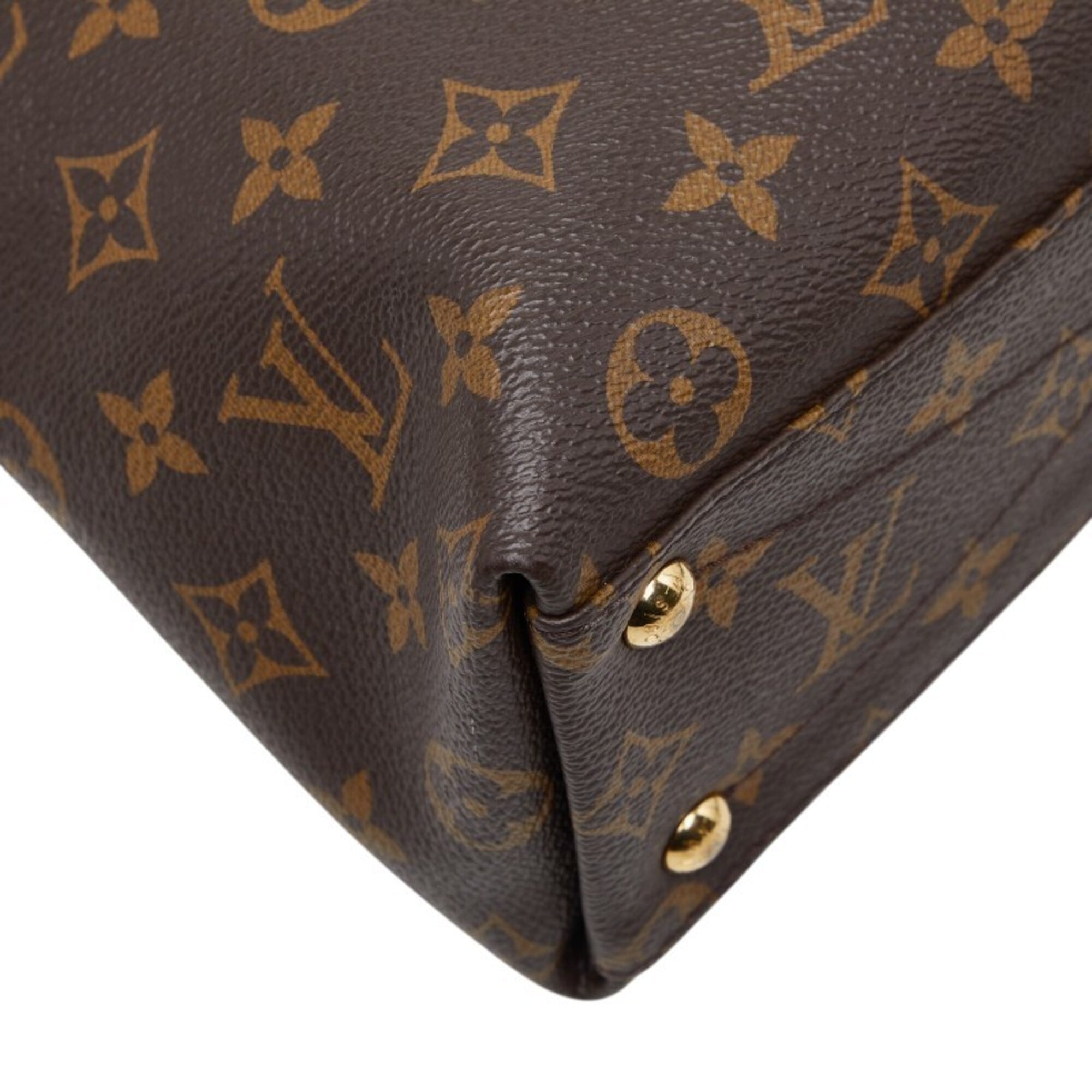Louis Vuitton Cerise Monogram Red Brown Monogram Handbag Shoulder Bag (Pre-Owned)