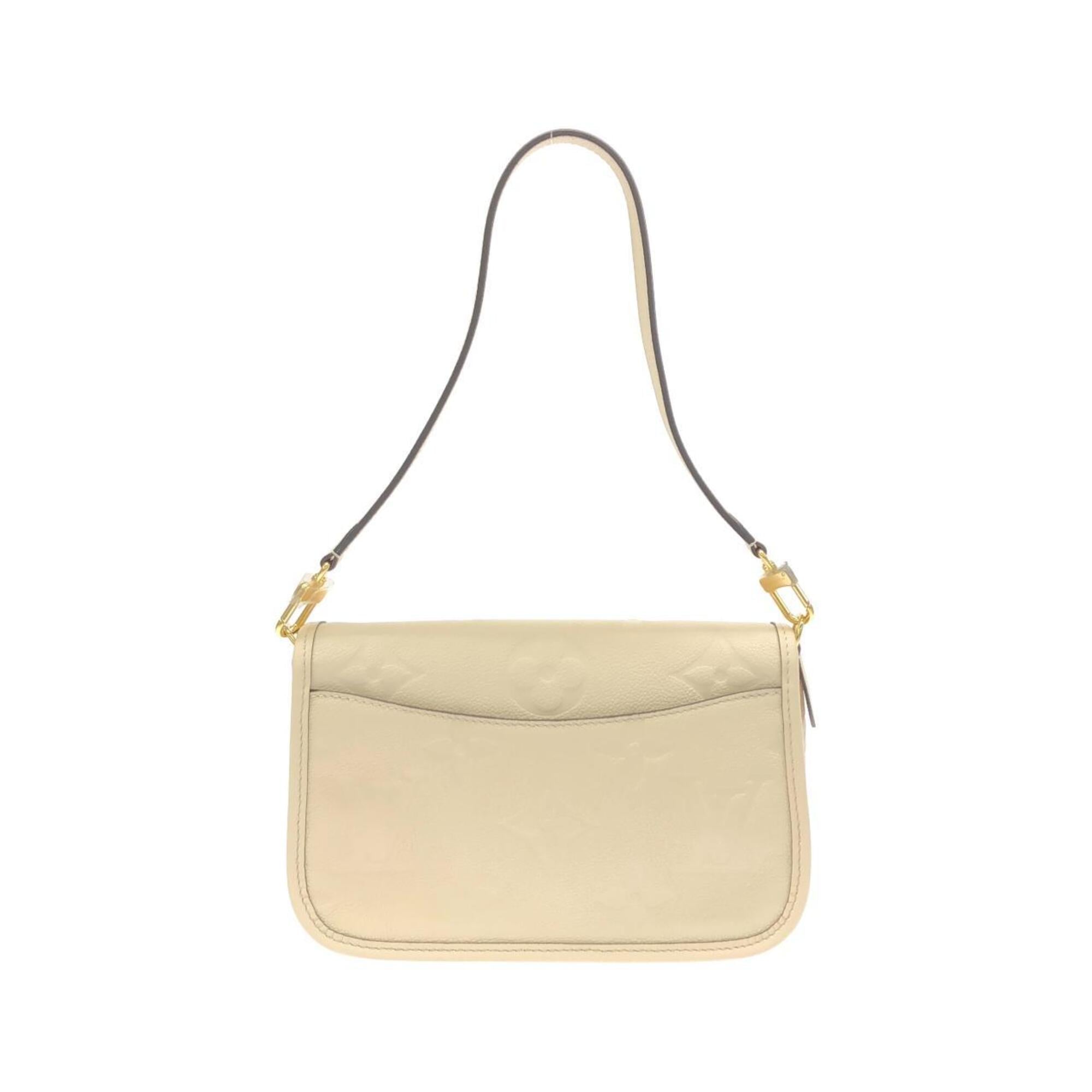 Louis Vuitton Cream Leather Shoulder Bag (Pre-Owned)