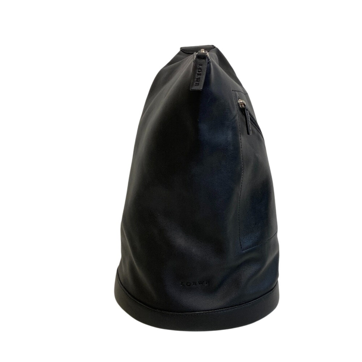 Loewe Black Leather Handbag Pouch (Pre-Owned)