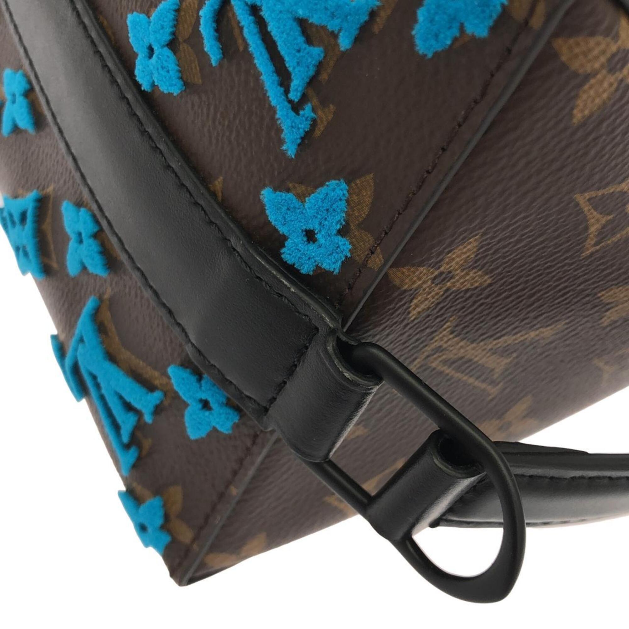 Louis Vuitton Marron Turquoise Coated Canvas Shoulder Bag (Pre-Owned)