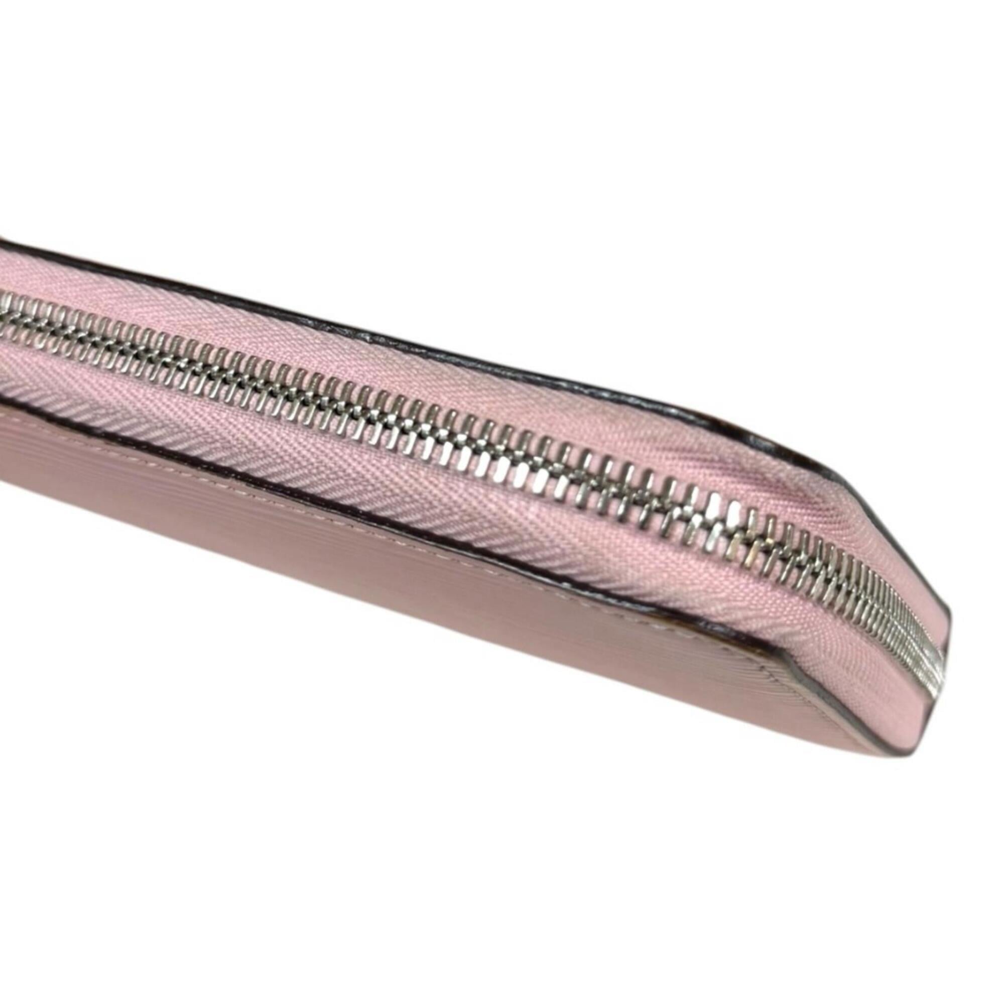 Louis Vuitton Epi Pink Rose Ballerine Epi Leather Long Wallet (Bi-Fold) (Pre-Owned)