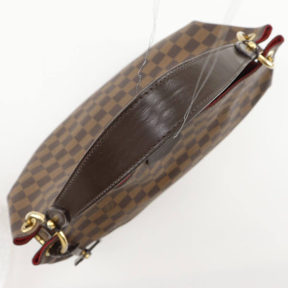 Louis Vuitton Brown Damier Canvas Shoulder Bag (Pre-Owned)