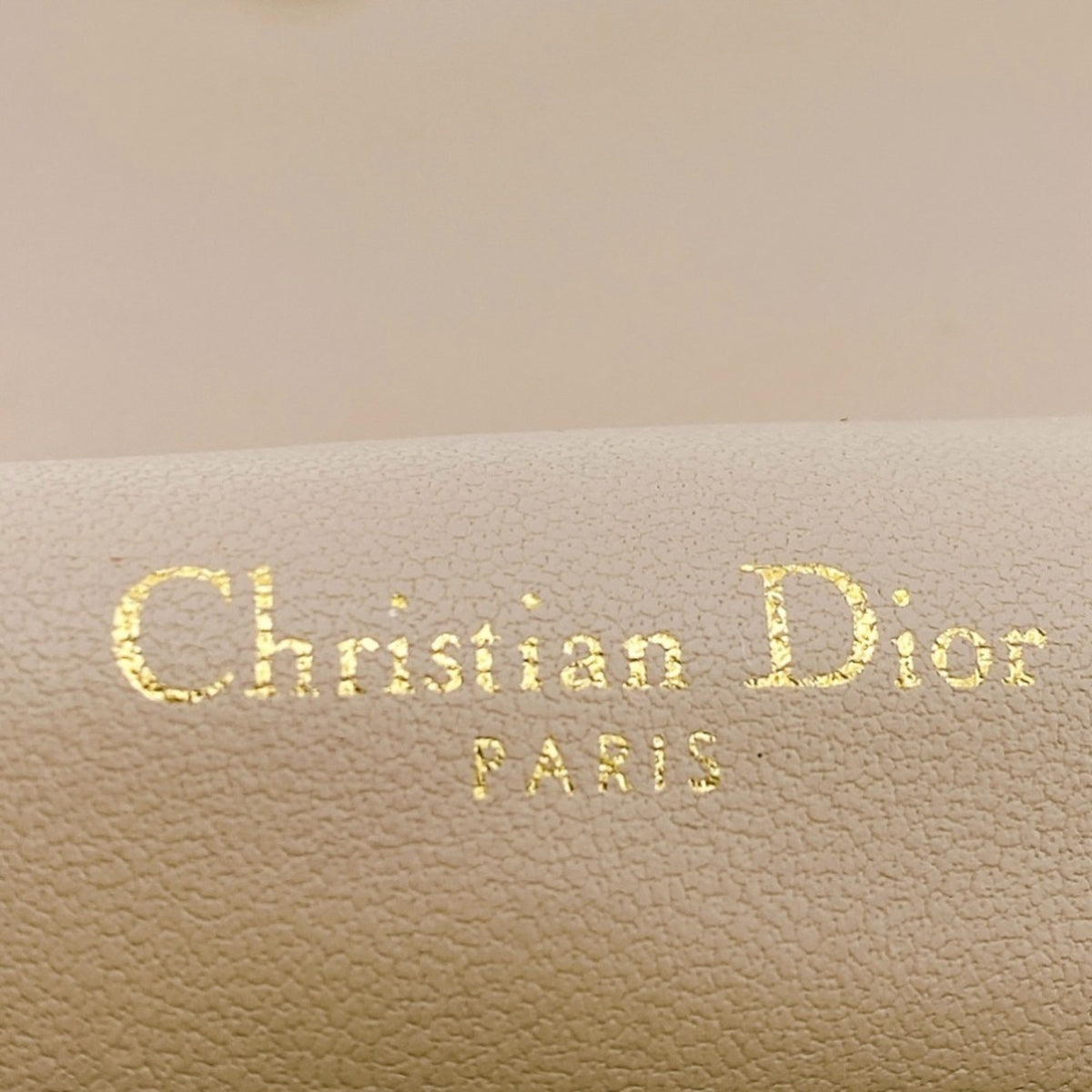 Christian Dior Beige Leather (Pre-Owned)