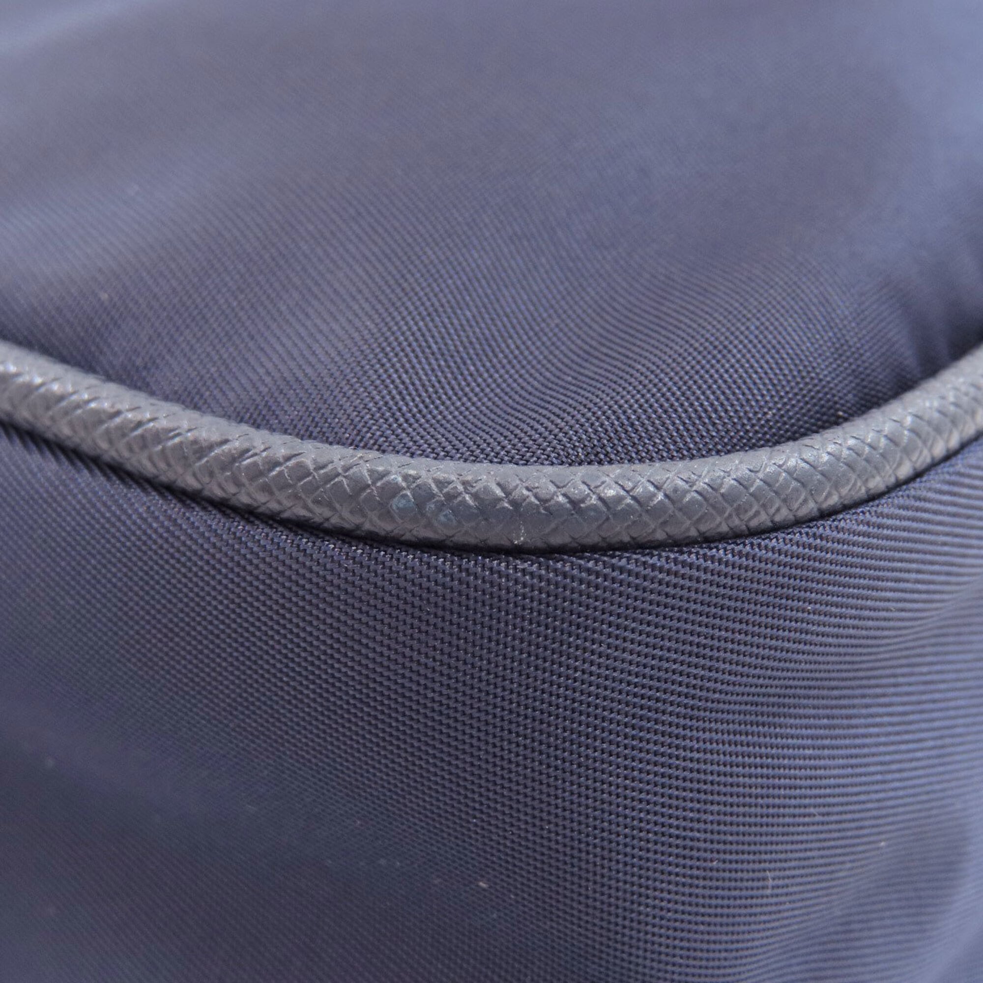 Prada Navy Nylon Shoulder Bag (Pre-Owned)