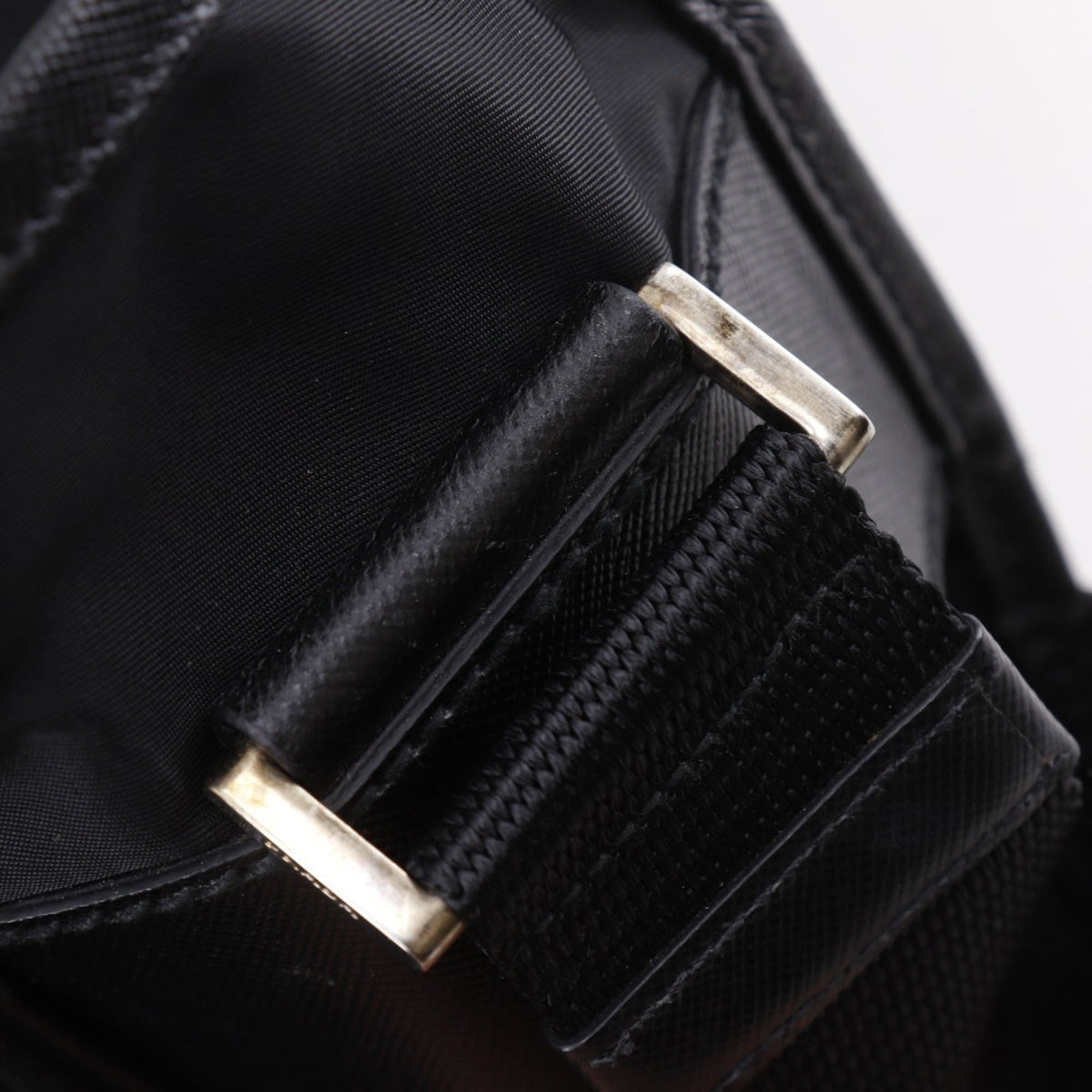 Prada Black Nero Nylon Shoulder Bag (Pre-Owned)