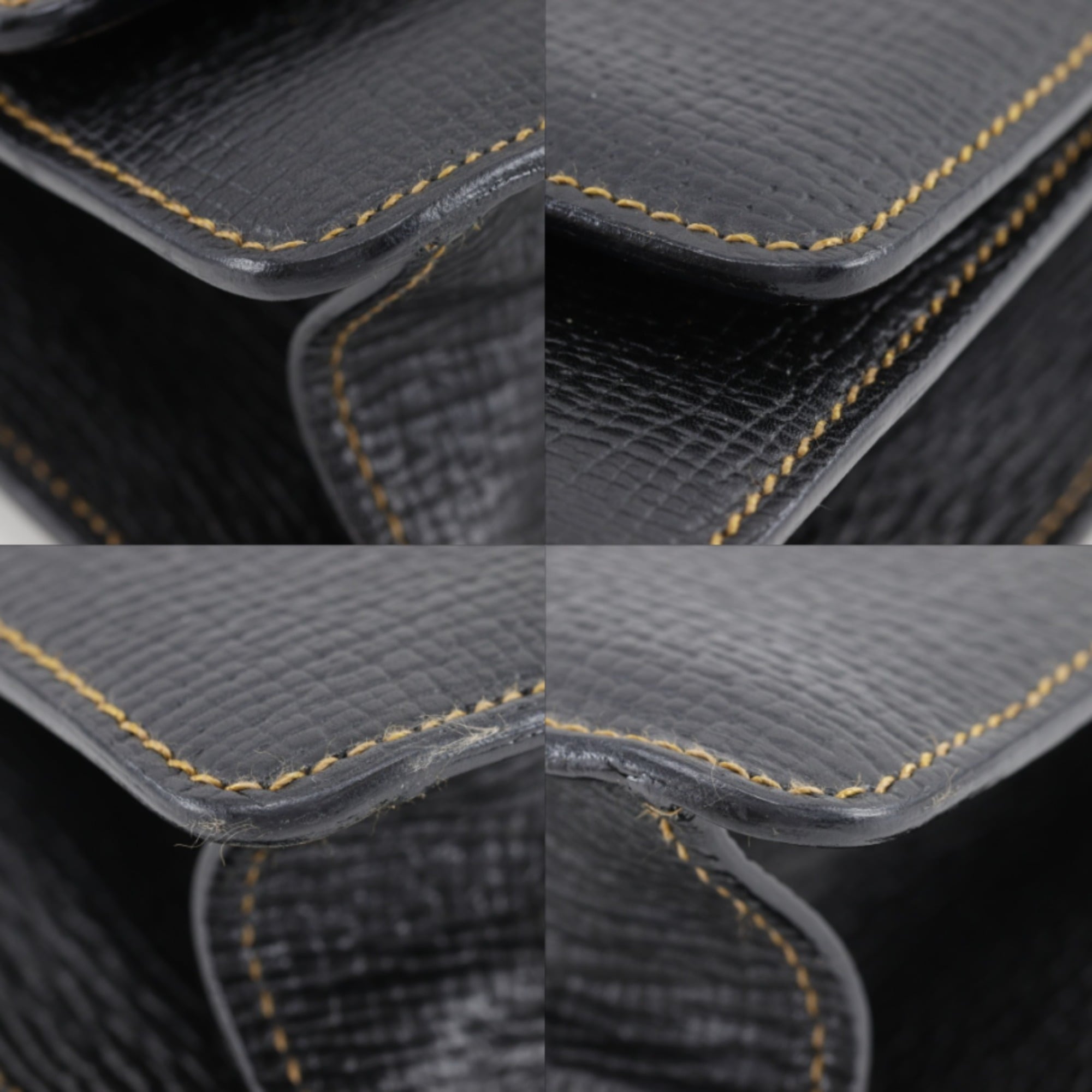 Loewe Barcelona Black Leather Handbag (Pre-Owned)