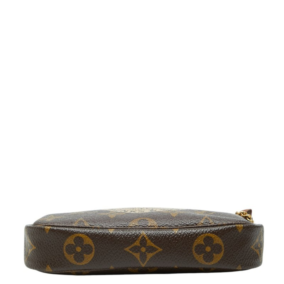 Louis Vuitton Monogram Brown Pvc Leather Handbag Pouch (Pre-Owned)