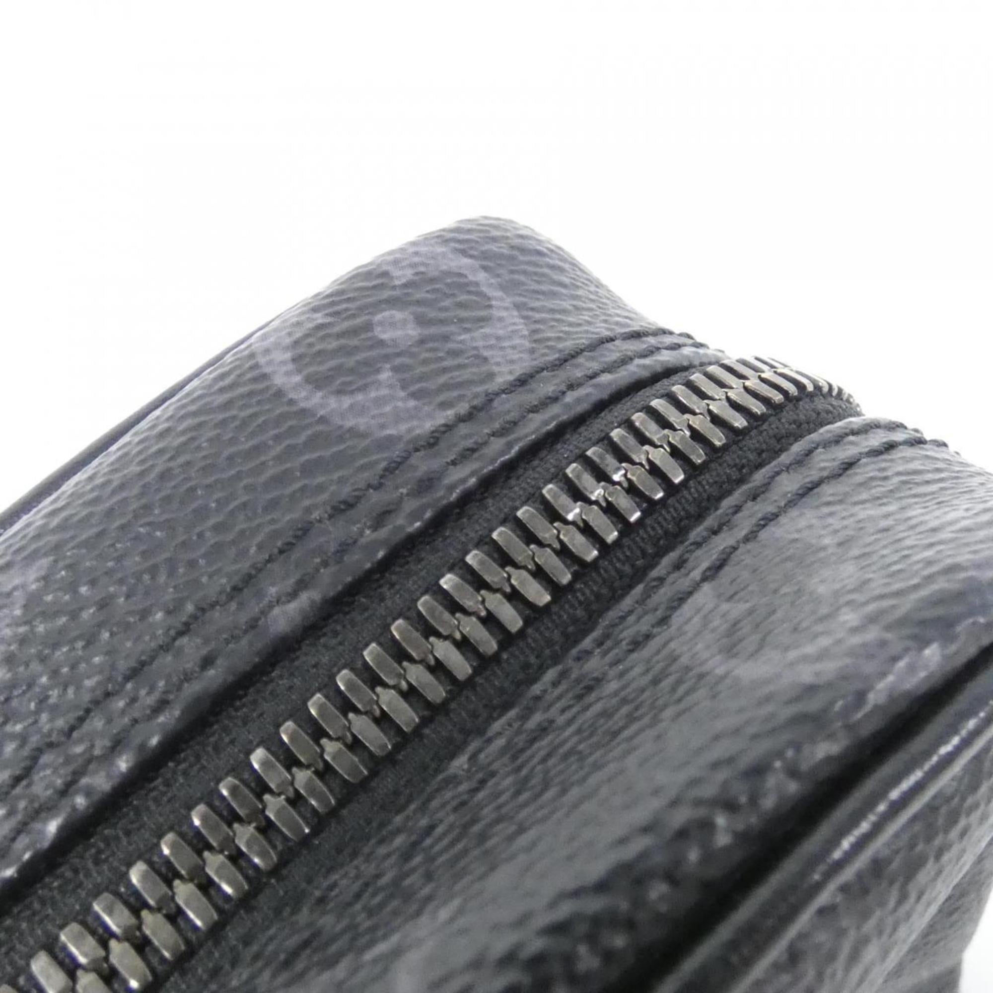 Louis Vuitton Black Coated Canvas Pouch (Pre-Owned)