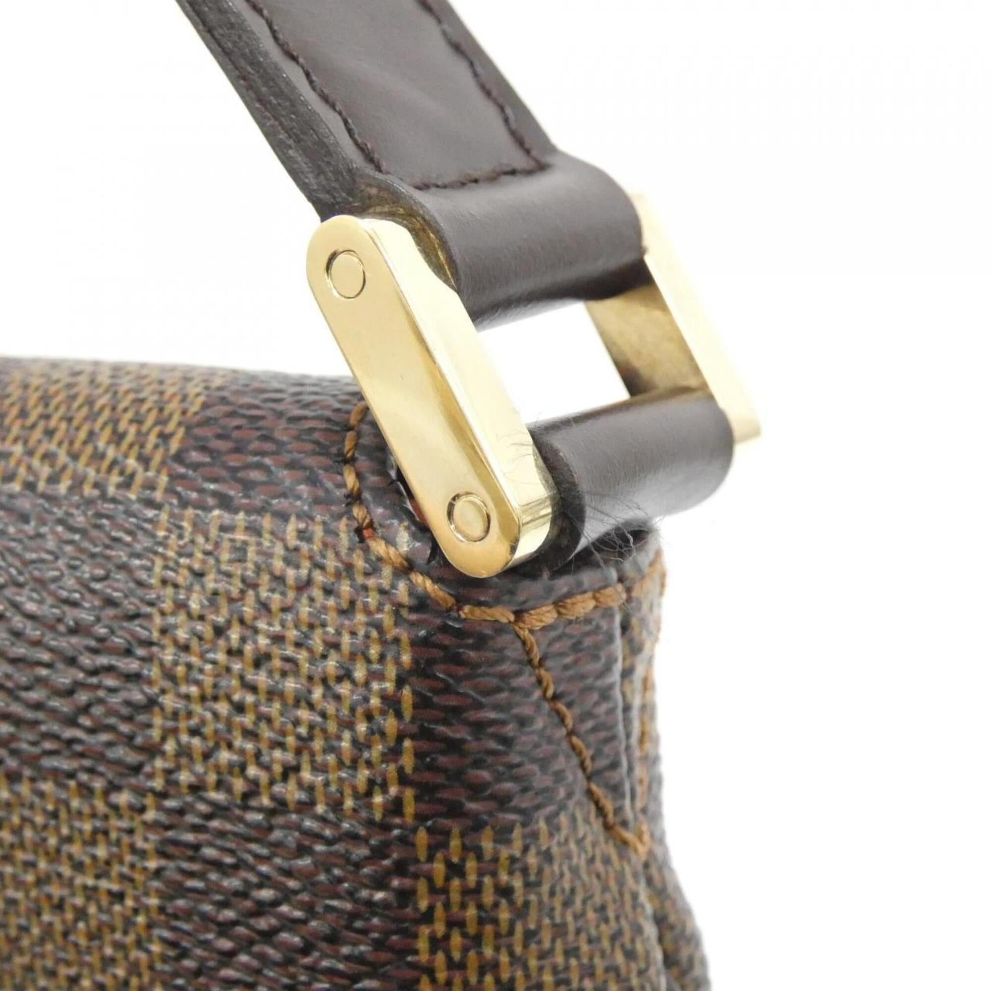 Louis Vuitton Ebene Coated Canvas Shoulder Bag (Pre-Owned)