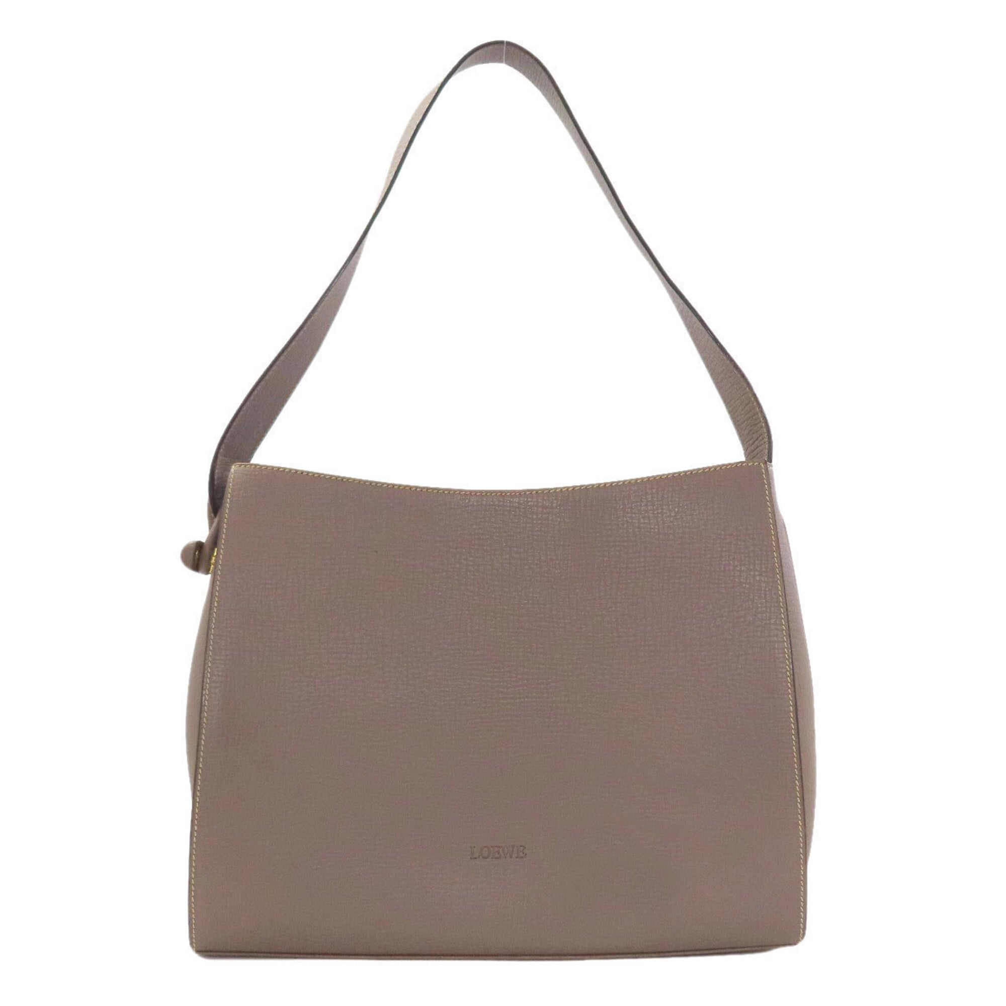 Loewe Brown Leather Shoulder Bag (Pre-Owned)