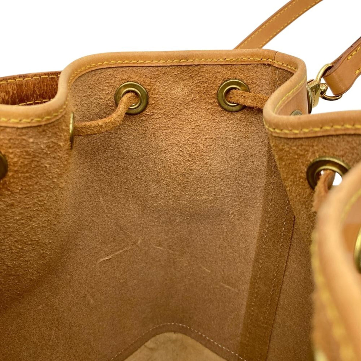 Louis Vuitton Beige Nomade Leather Handbag (Pre-Owned)