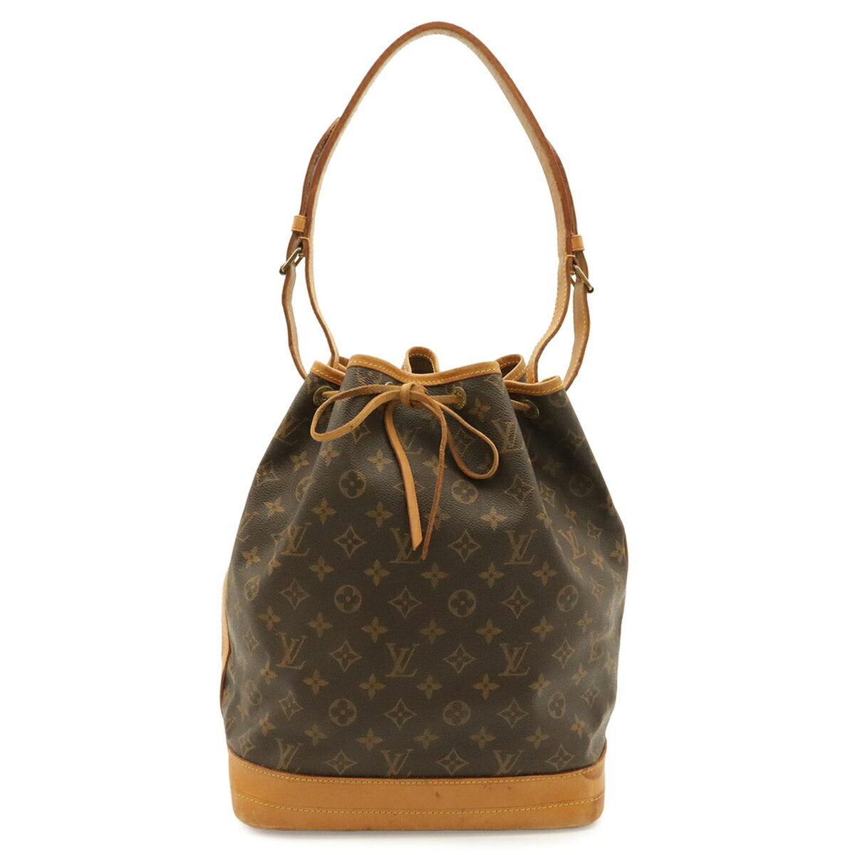 Louis Vuitton Brown Monogram Canvas Shoulder Bag (Pre-Owned)