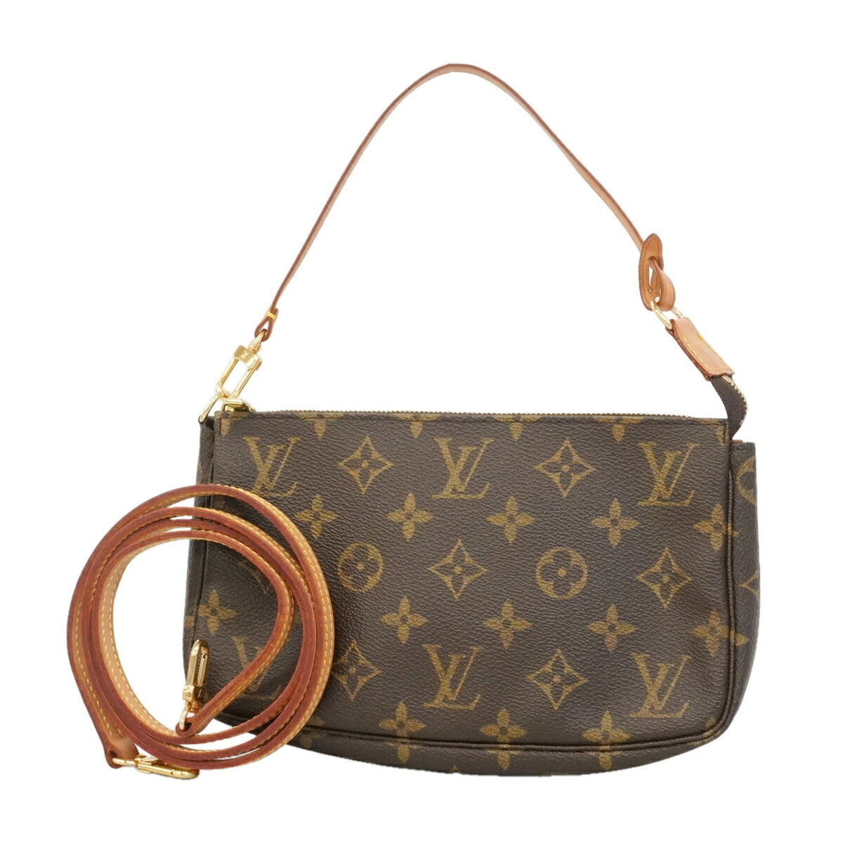 Louis Vuitton Brown Pouch (Pre-Owned)