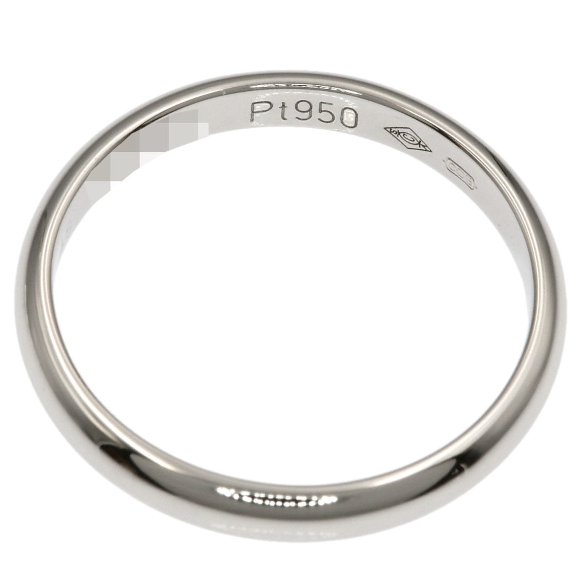 Cartier Platinum 950 Band Ring (Pre-Owned)
