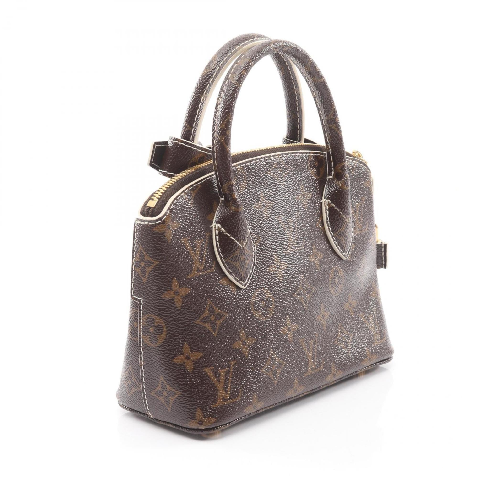 Louis Vuitton Brown Coated Canvas Handbag (Pre-Owned)