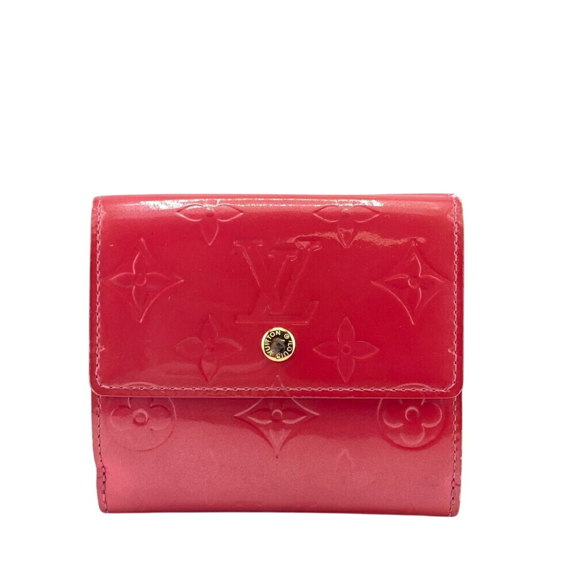 Louis Vuitton Monogram Vernis Pink Monogram Vernis Wallet (Tri-Fold) (Pre-Owned)