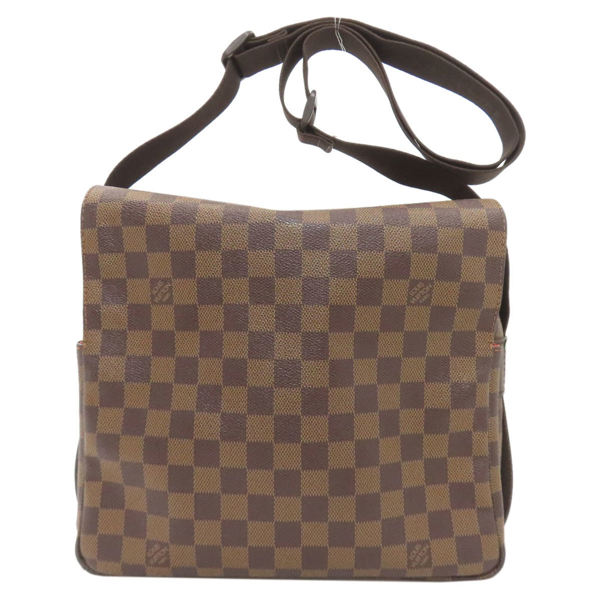 Louis Vuitton Damier Canvas Ebene Damier Canvas Shoulder Bag (Pre-Owned)