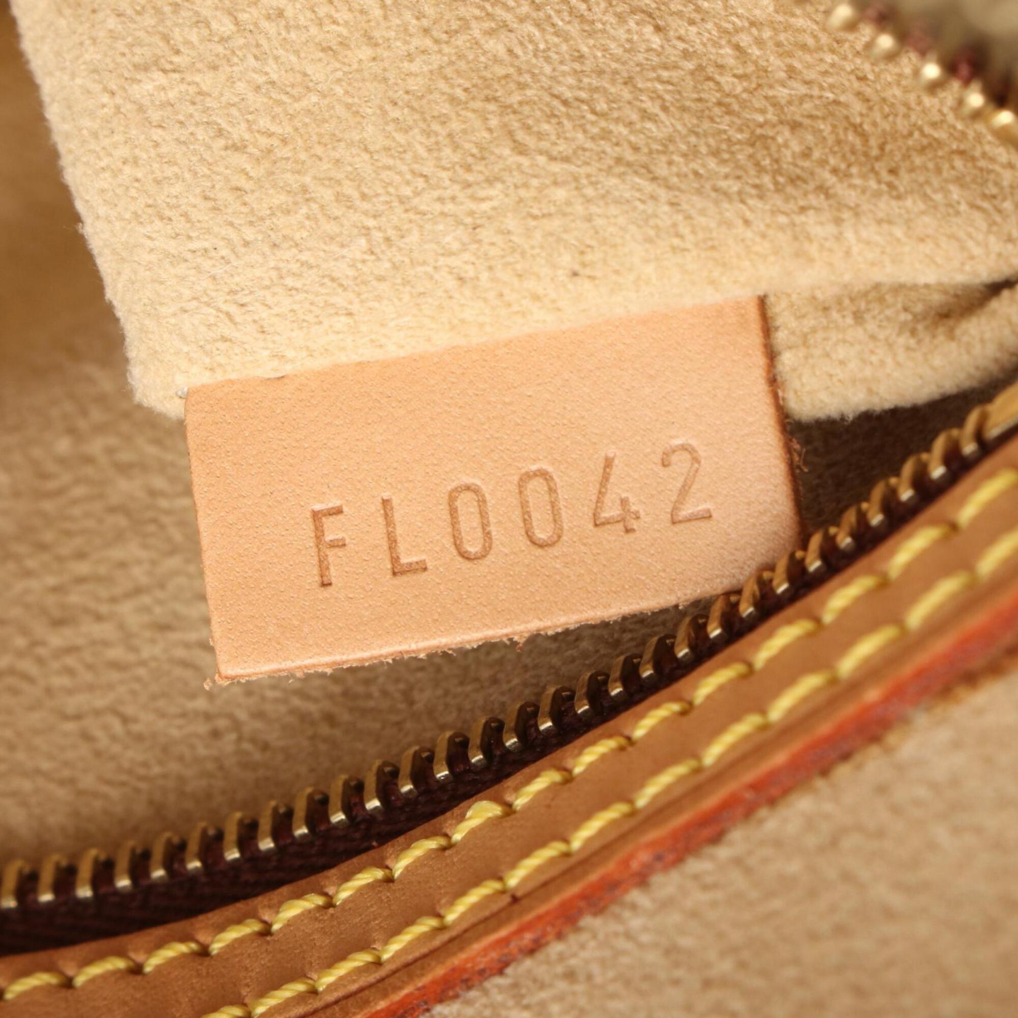 Louis Vuitton Brown Monogram Monogram Leather Handbag Shoulder Bag (Pre-Owned)