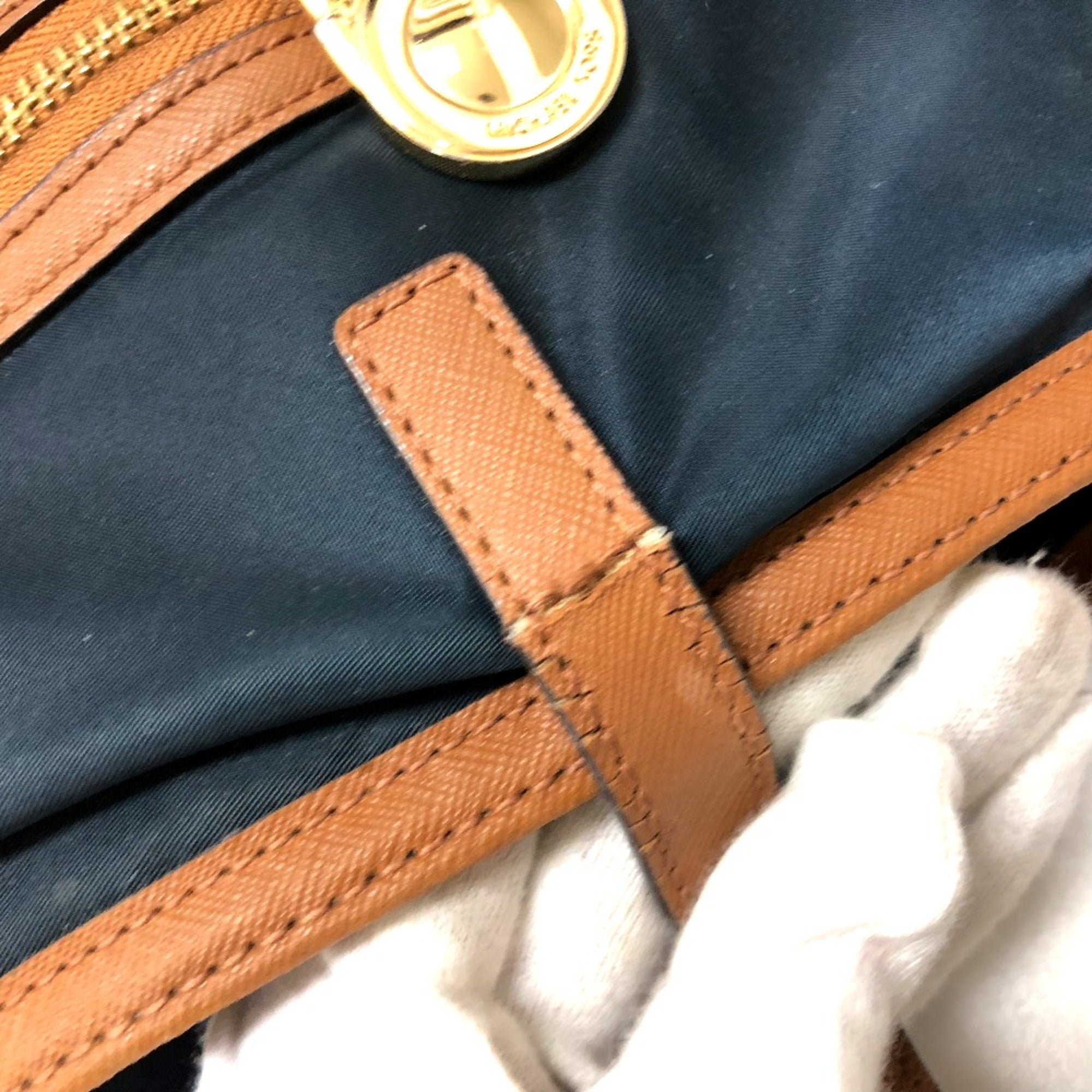 Michael Kors Navy Other Shoulder Bag (Pre-Owned)