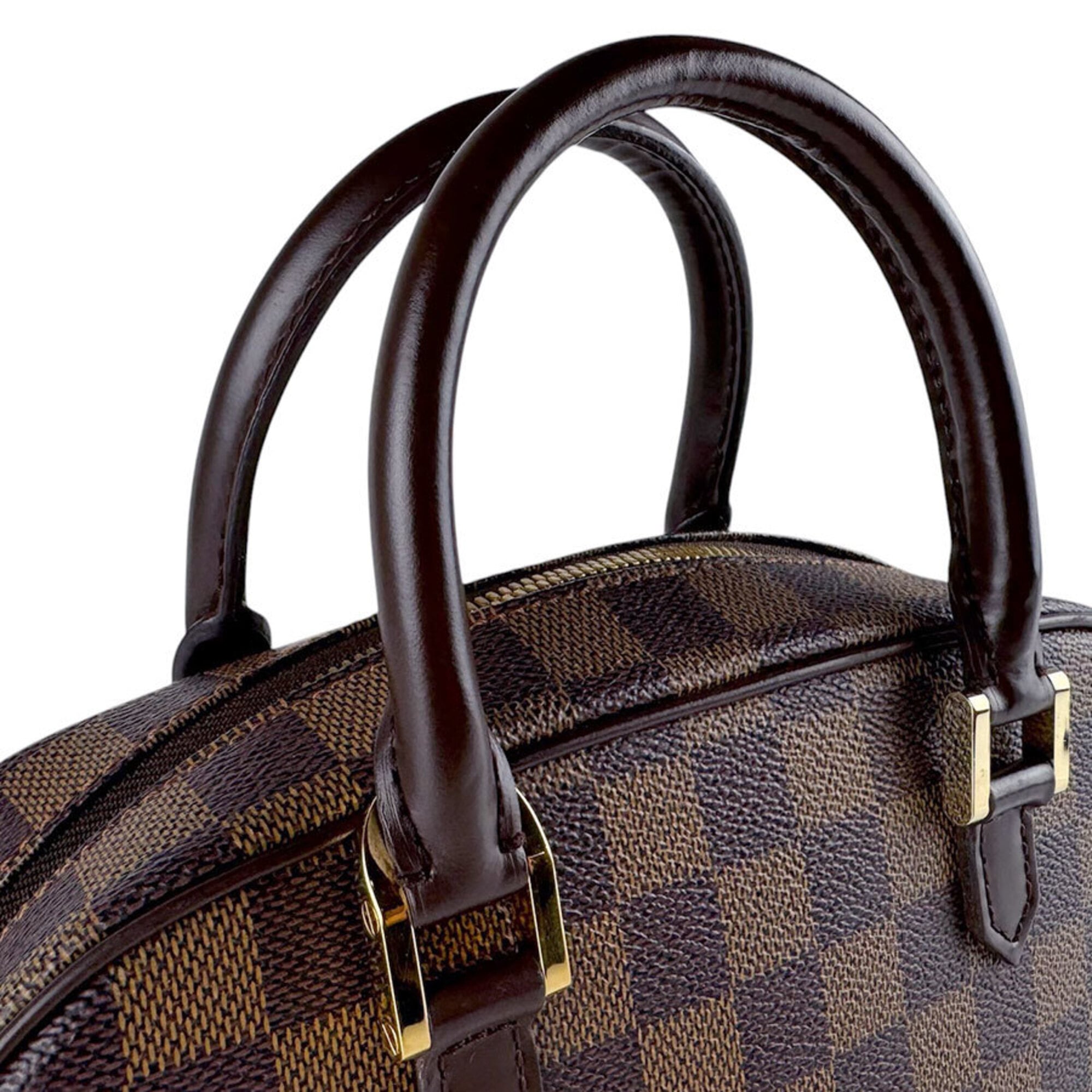 Louis Vuitton Damier Canvas Ebene Damier Canvas Handbag (Pre-Owned)