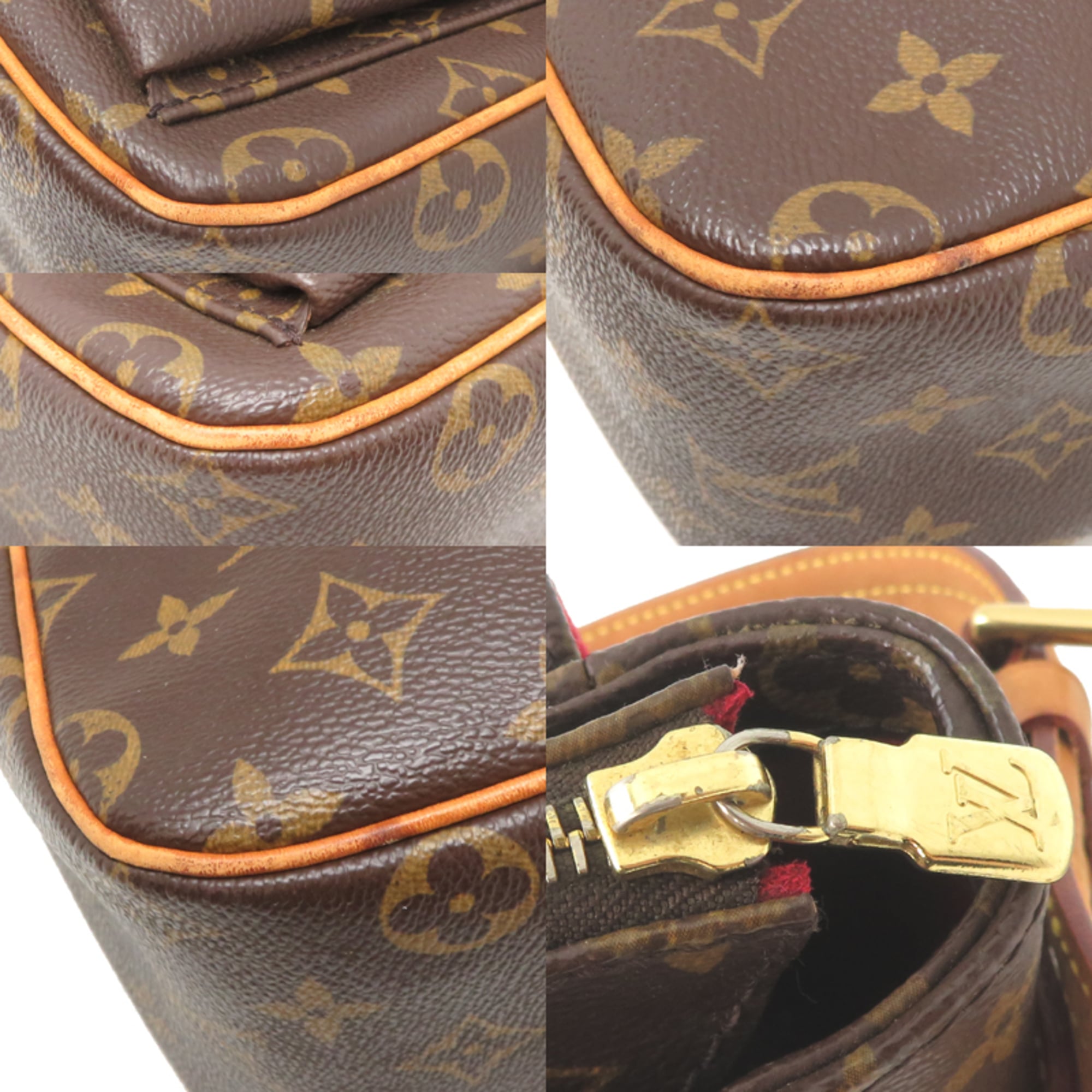 Louis Vuitton Brown Monogram Shoulder Bag (Pre-Owned)