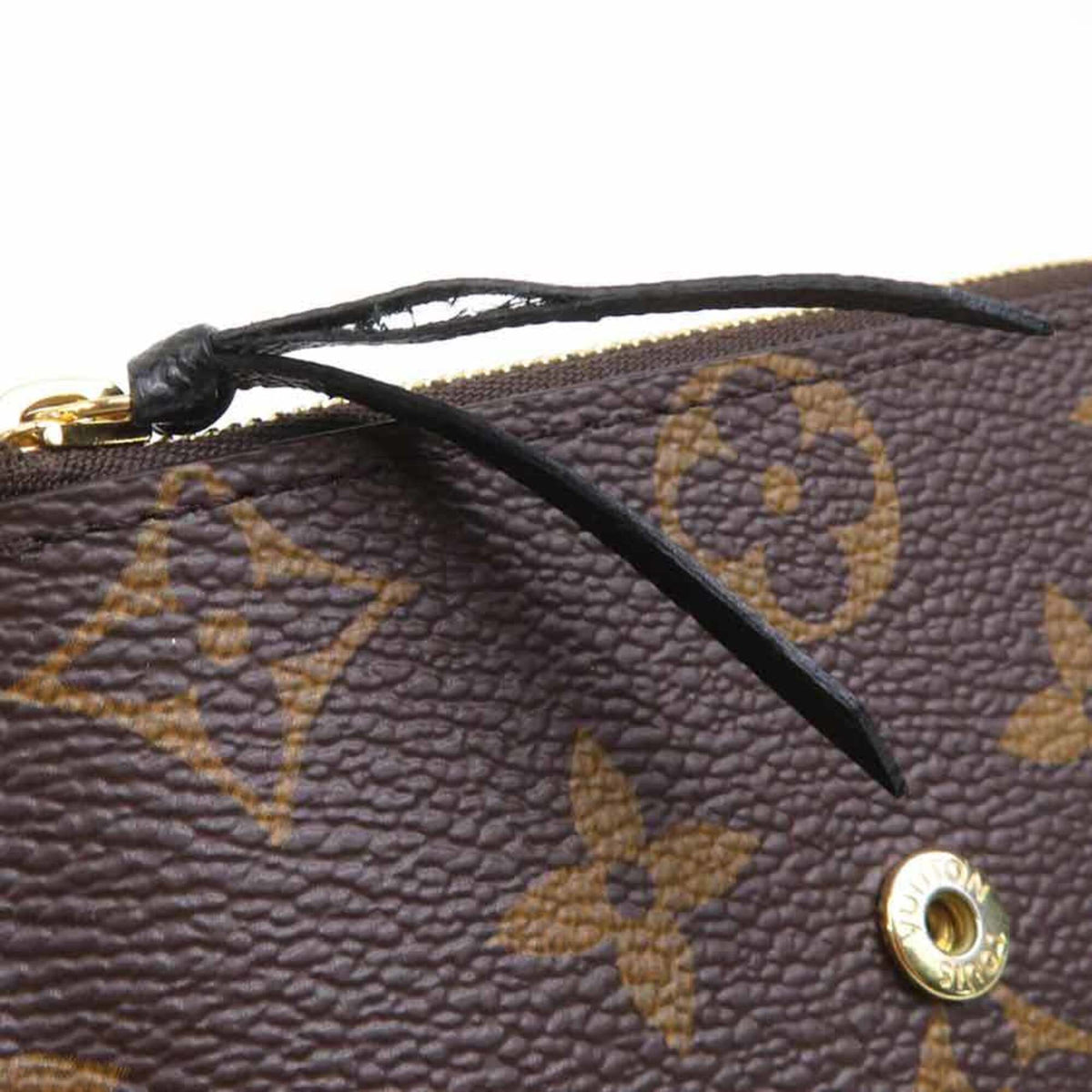 Louis Vuitton Brown Monogram Reverse Monogram Reverse Wallet (Tri-Fold) (Pre-Owned)