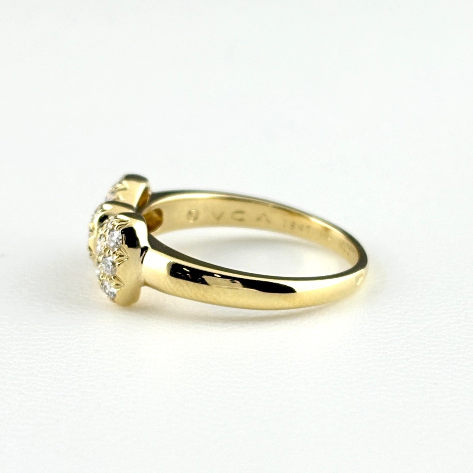 Van Cleef & Arpels Yellow Gold (18K) Band Ring (Pre-Owned)