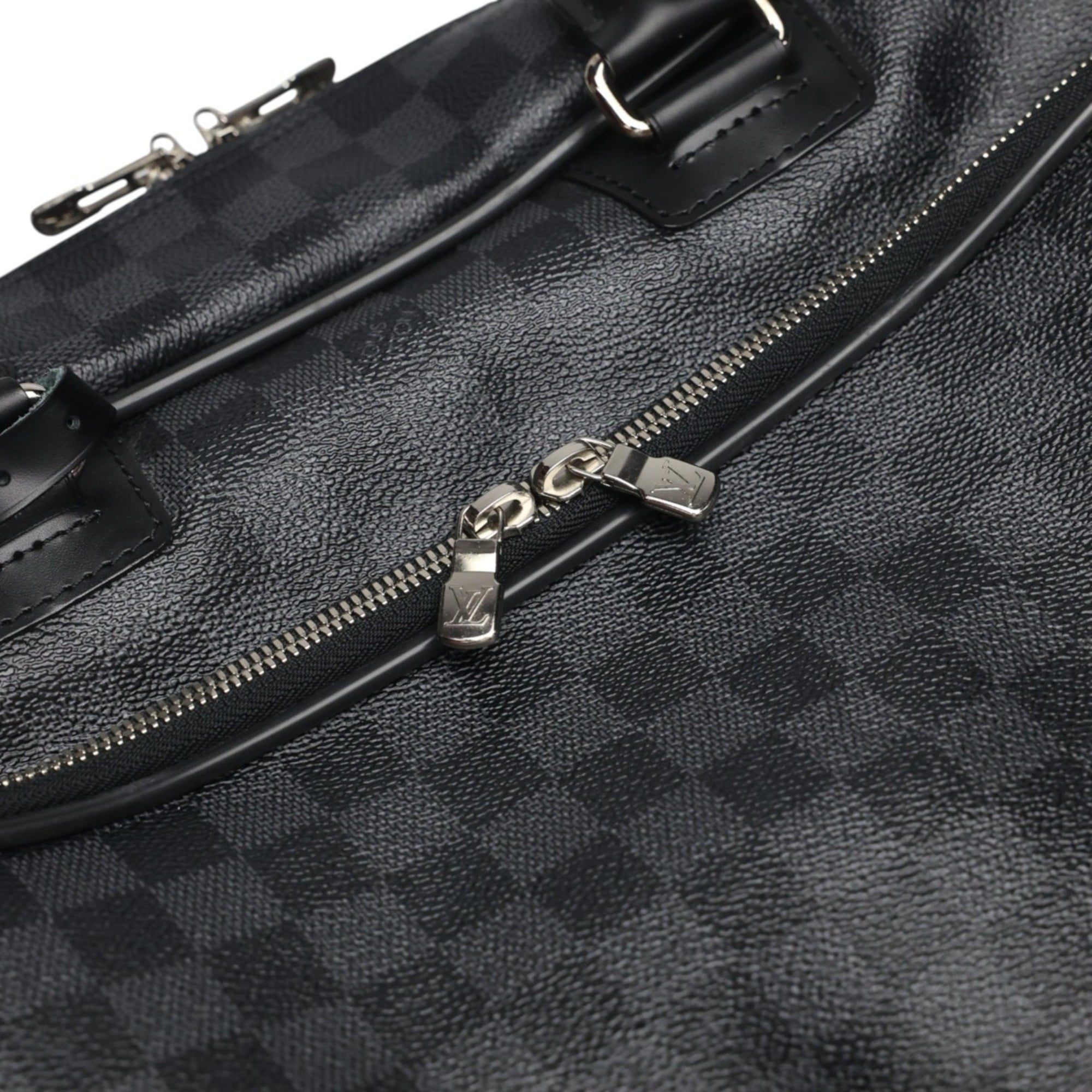 Louis Vuitton Gray Damier Graphite Canvas Shoulder Bag (Pre-Owned)