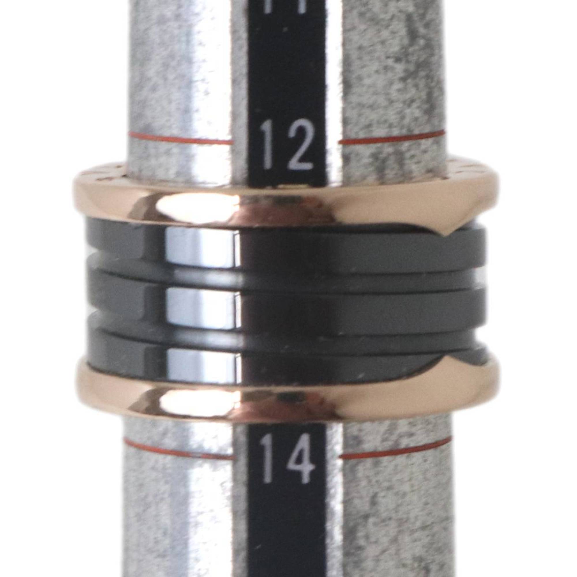 Bvlgari B.Zero1 Pink Gold (18K) Ceramic Band Ring (Pre-Owned)