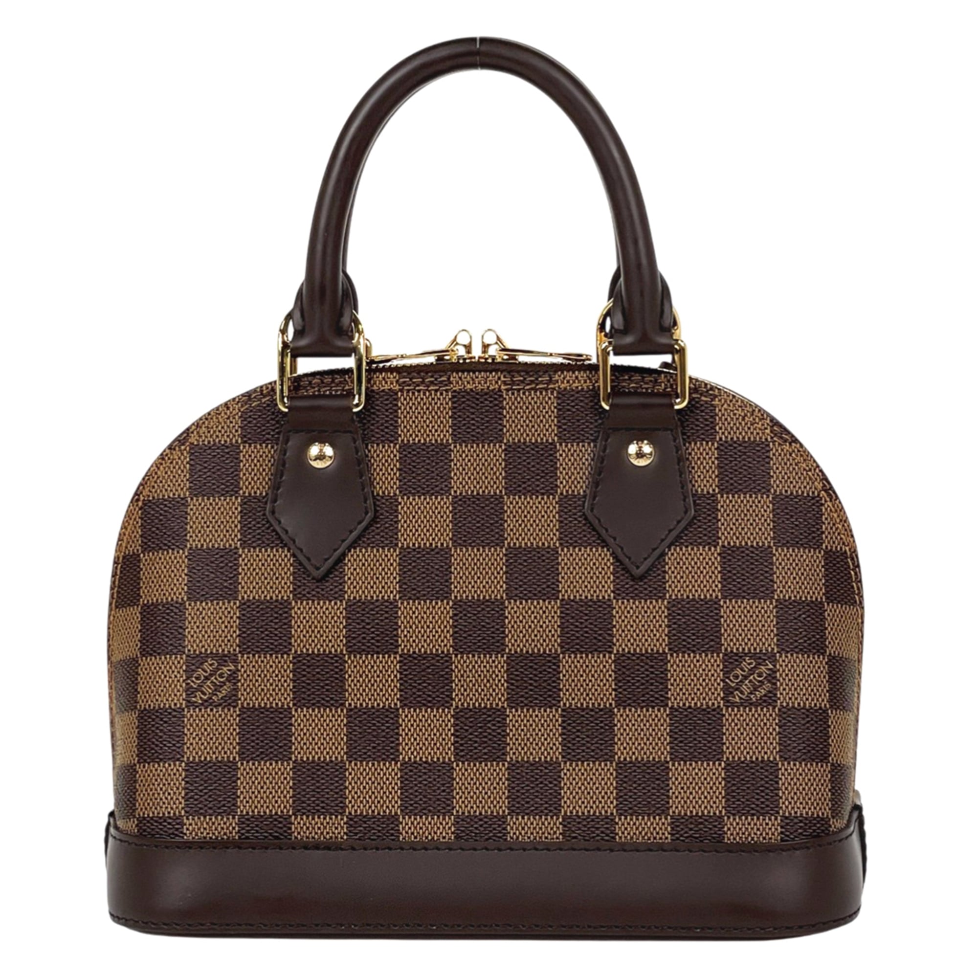 Louis Vuitton Brown Damier Canvas Handbag Shoulder Bag (Pre-Owned)