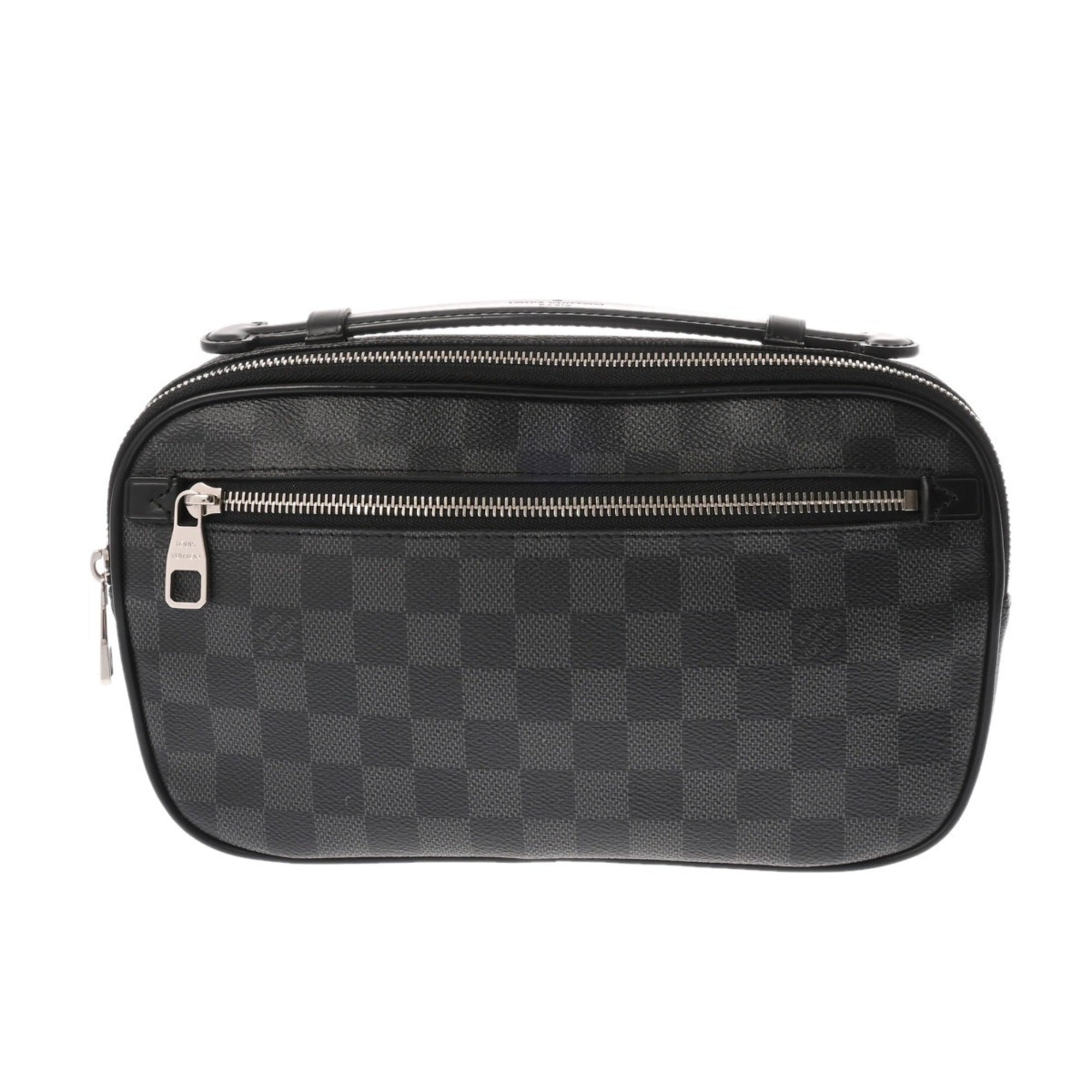 Louis Vuitton Black Damier Graphite Sling Bag (Pre-Owned)