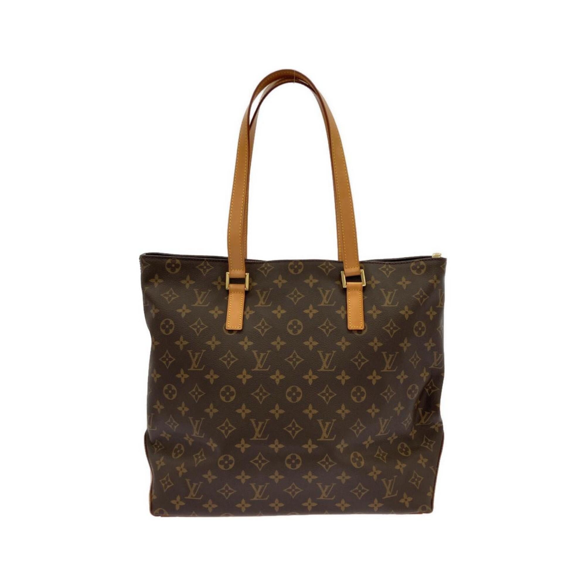 Louis Vuitton Marron Monogram Coated Canvas Handbag (Pre-Owned)