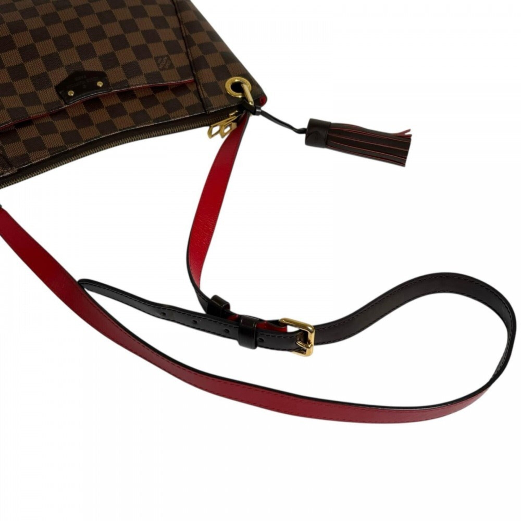 Louis Vuitton Damier Brown Damier Canvas Shoulder Bag (Pre-Owned)