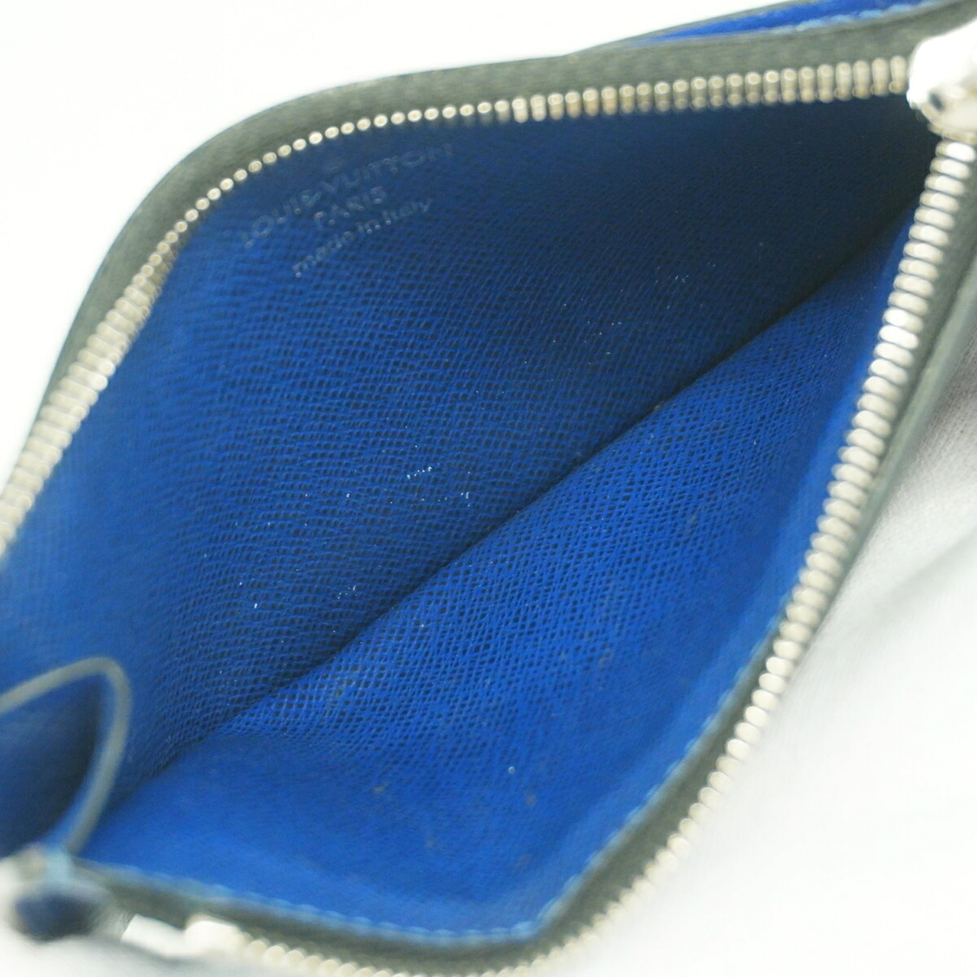 Louis Vuitton Cobalt Coin Purse/Coin Case (Pre-Owned)