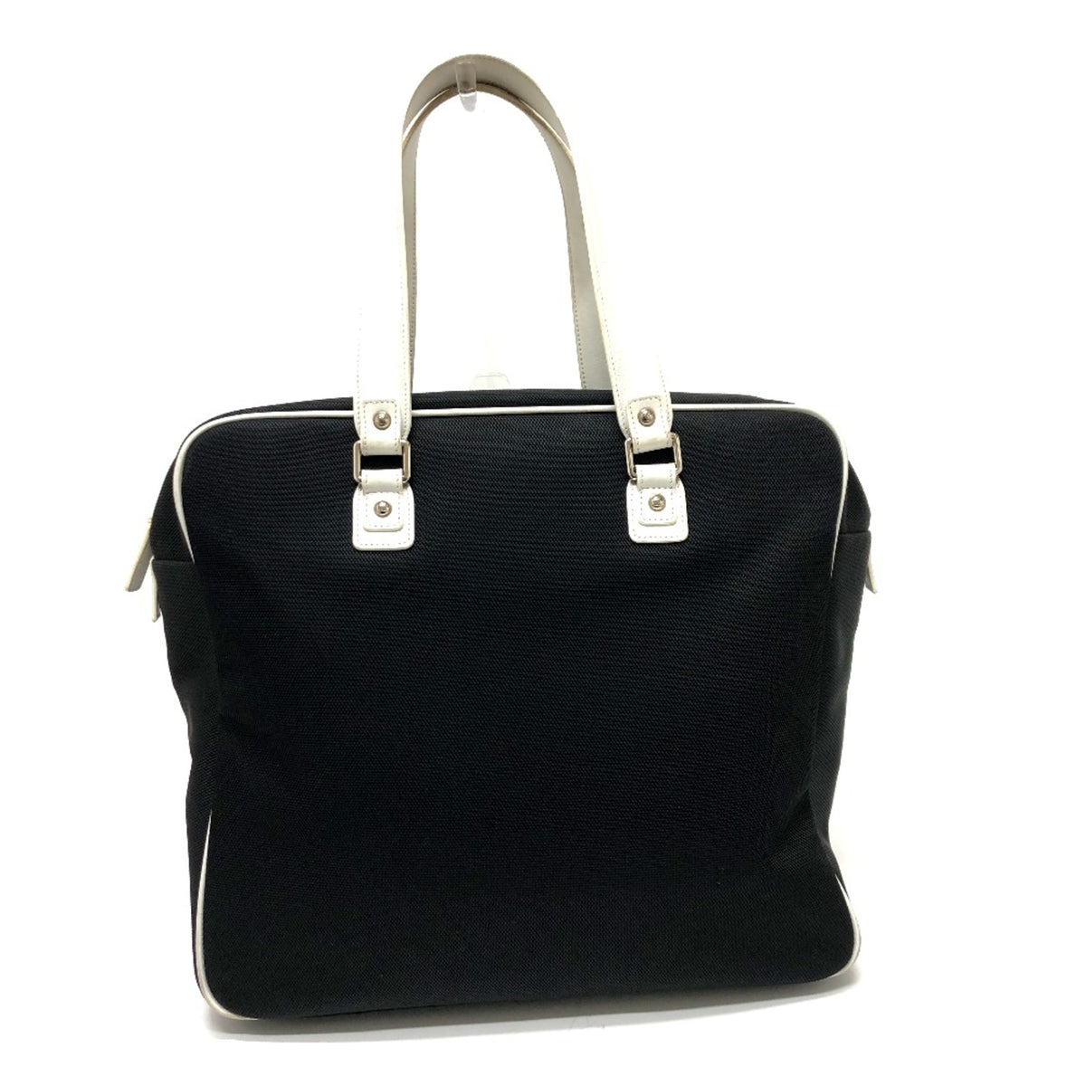 Chanel Black Cloth Shoulder Bag (Pre-Owned)