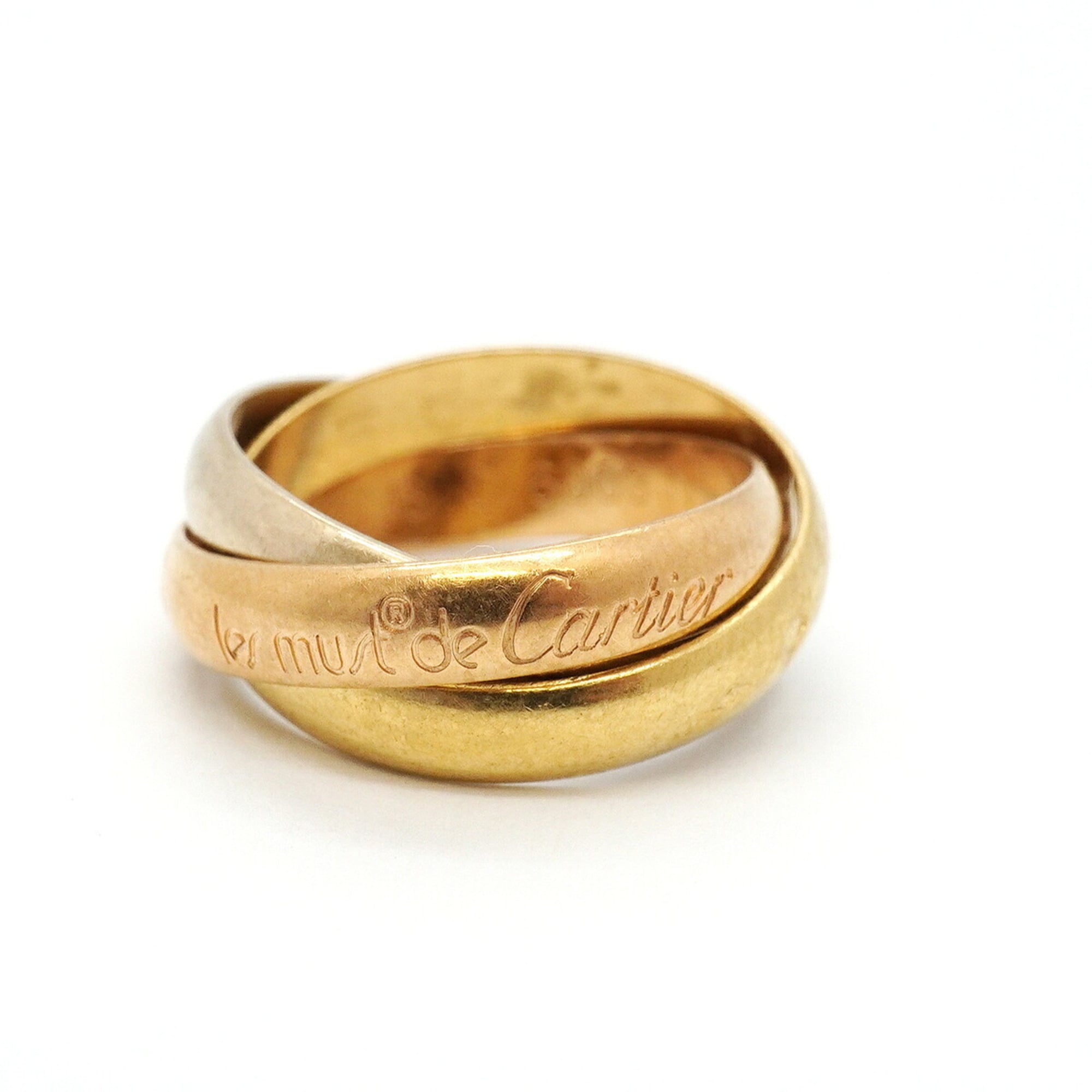 Cartier Yellow Gold (18K) Pink Gold (18K) White Gold (18K) Band Ring (Pre-Owned)