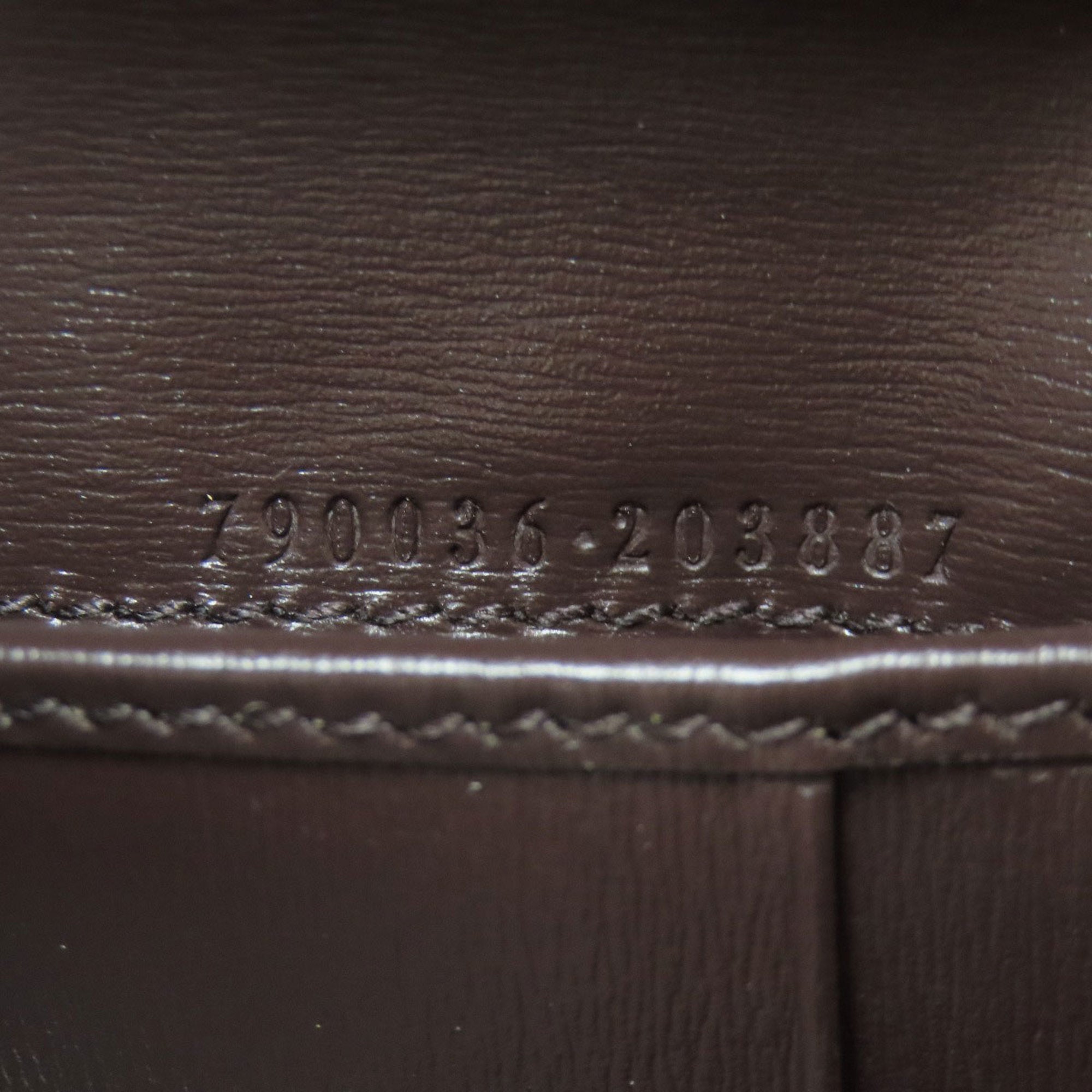 Gucci Brown Canvas Wallet (Bi-Fold) (Pre-Owned)