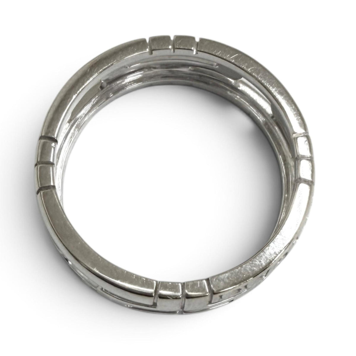 Bvlgari White Gold White Gold (18K) Band Ring (Pre-Owned)