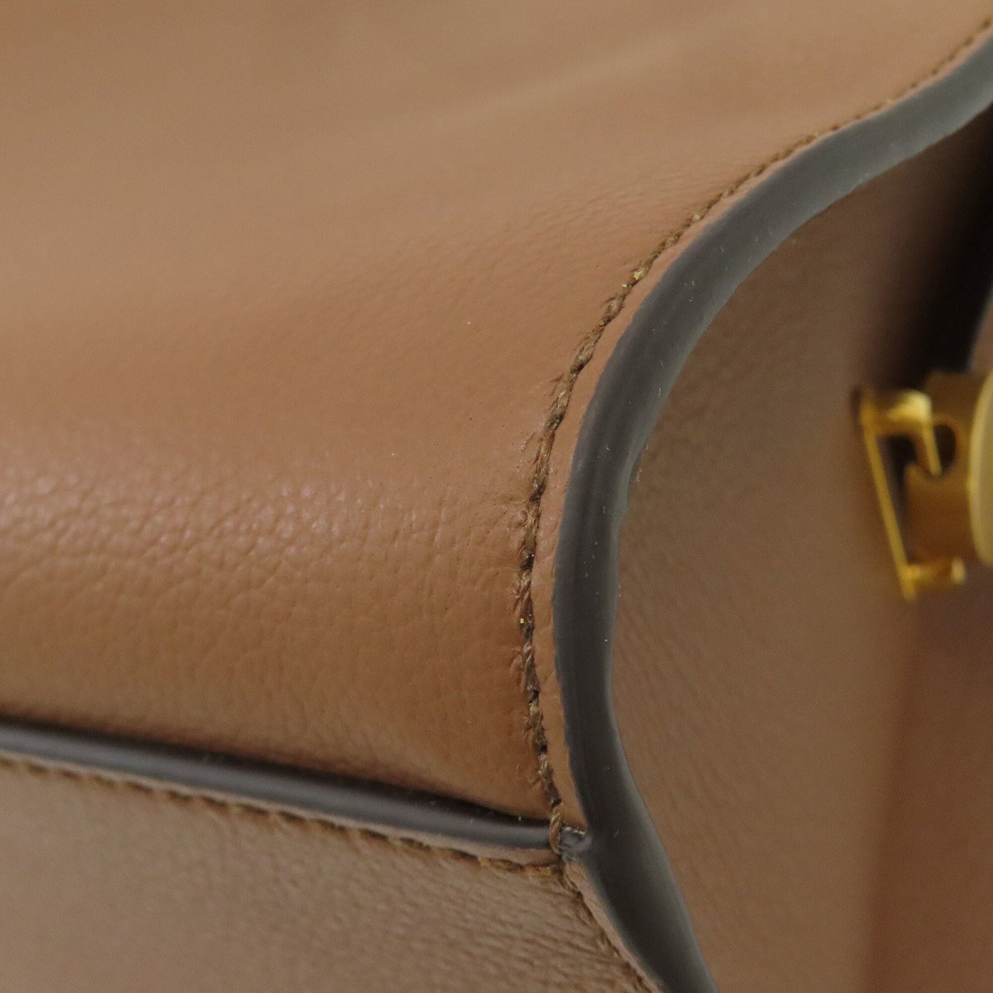 Bally Brown Leather Shoulder Bag (Pre-Owned)