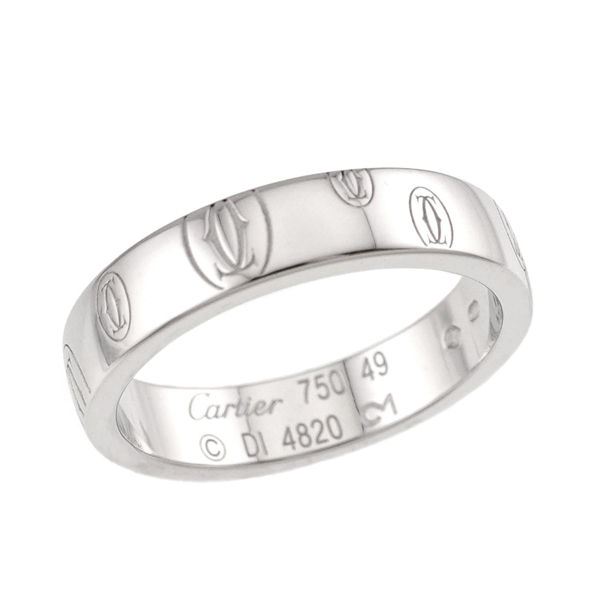 Cartier White Gold (18K) Band Ring (Pre-Owned)