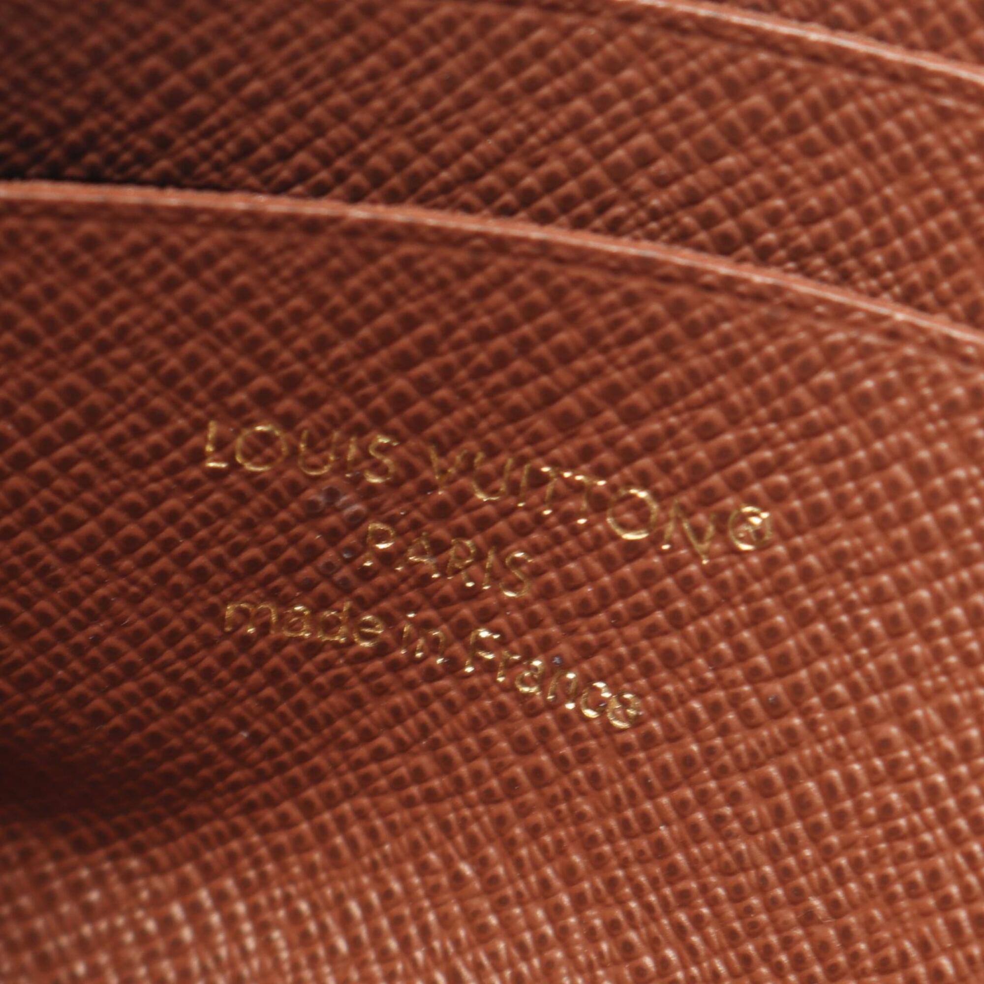 Louis Vuitton Brown Monogram Pvc Leather Coin Purse/Coin Case (Pre-Owned)
