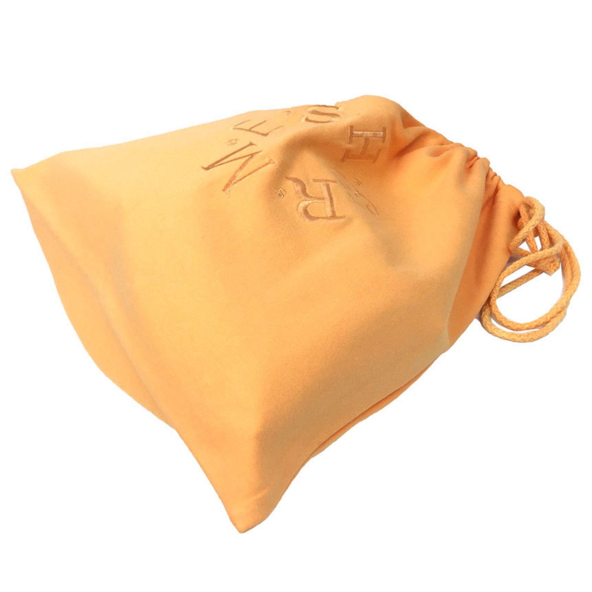 Hermes Orange Cotton Pouch (Pre-Owned)