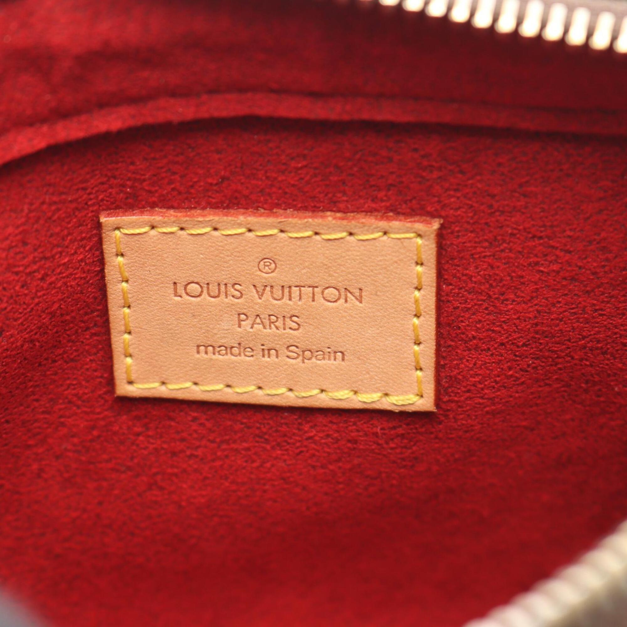 Louis Vuitton Brown Monogram Coated Canvas Leather Shoulder Bag (Pre-Owned)