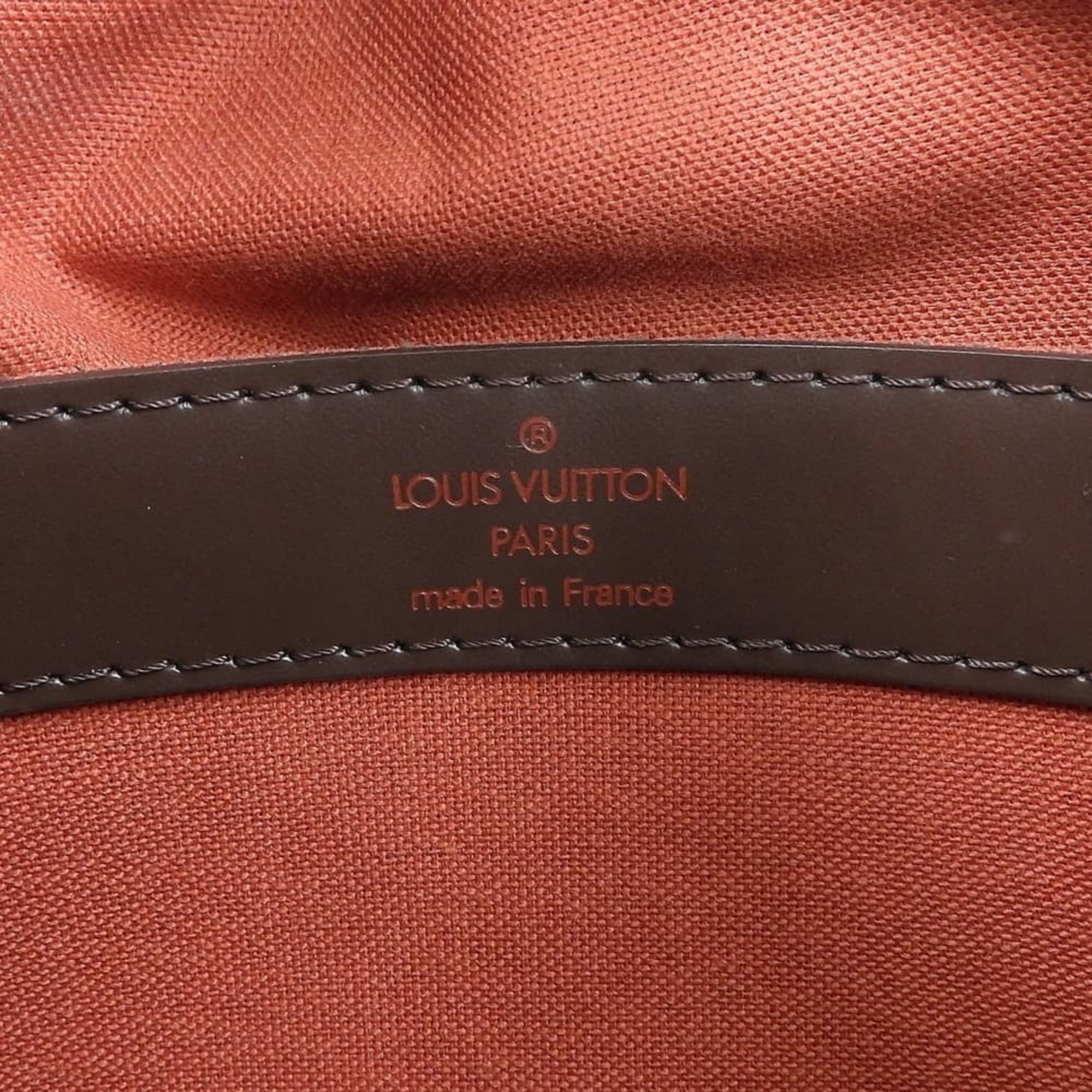 Louis Vuitton Brown Ebene Pvc Shoulder Bag (Pre-Owned)
