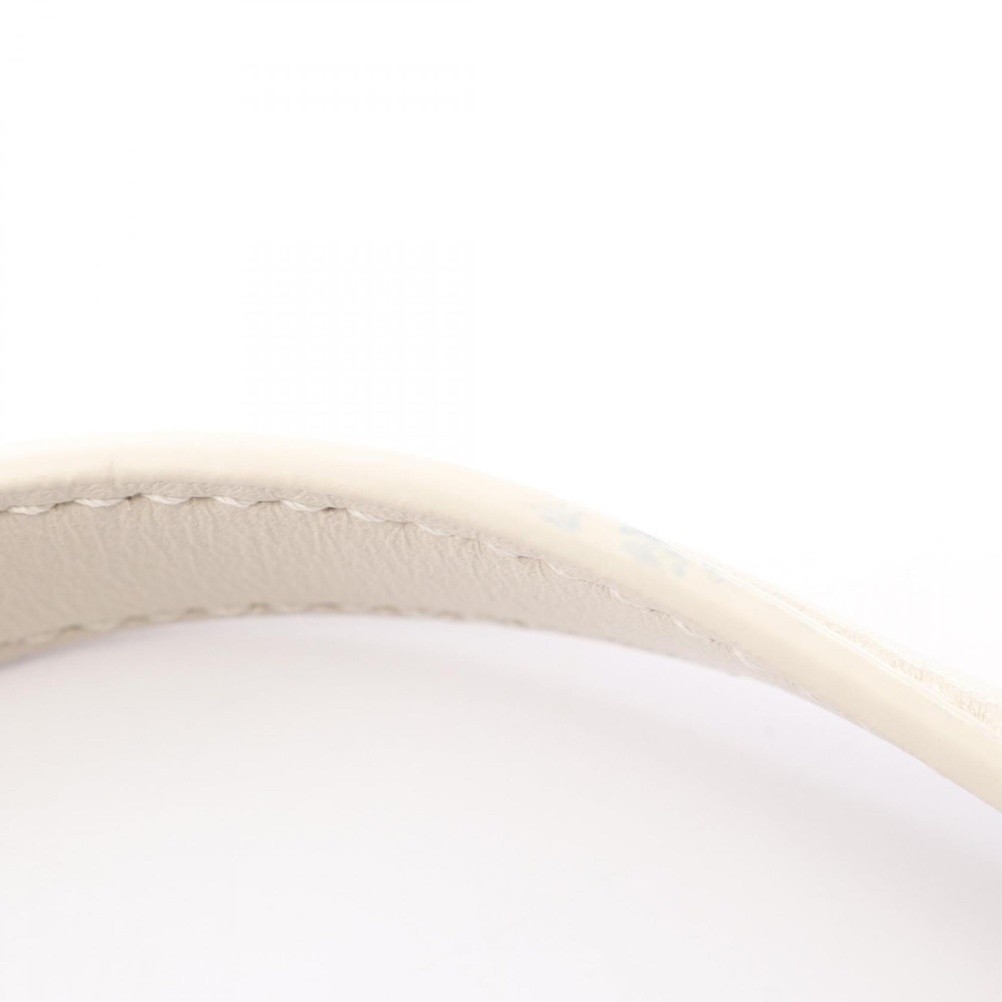 Saint Laurent Ivory Leather Handbag Pouch Shoulder Bag (Pre-Owned)
