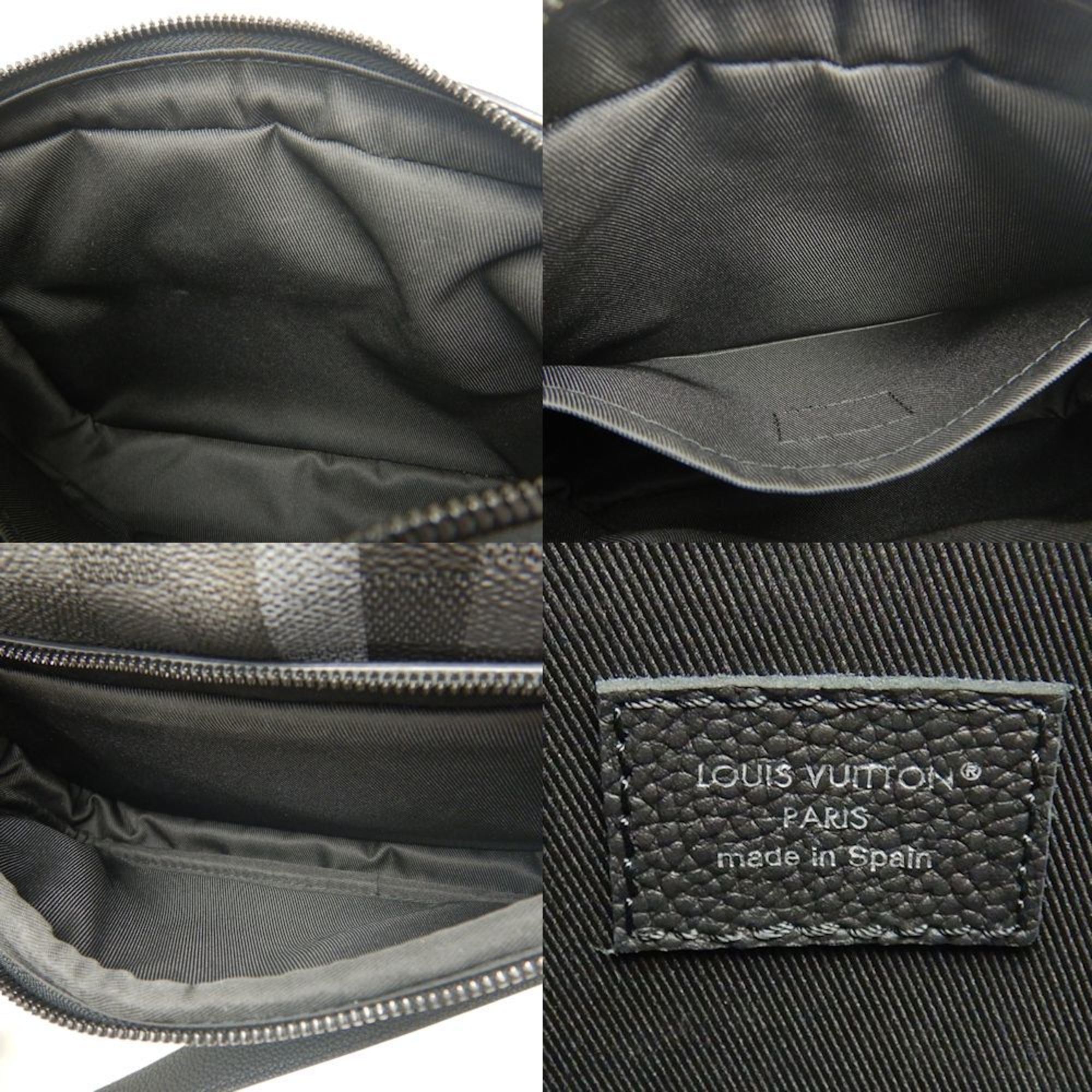 Louis Vuitton Black Noir Pvc Shoulder Bag (Pre-Owned)