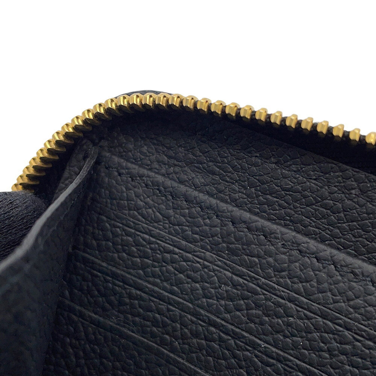 Louis Vuitton Monogram Empreinte Black Noir Monogram Empreinte Long Wallet (Bi-Fold) (Pre-Owned)