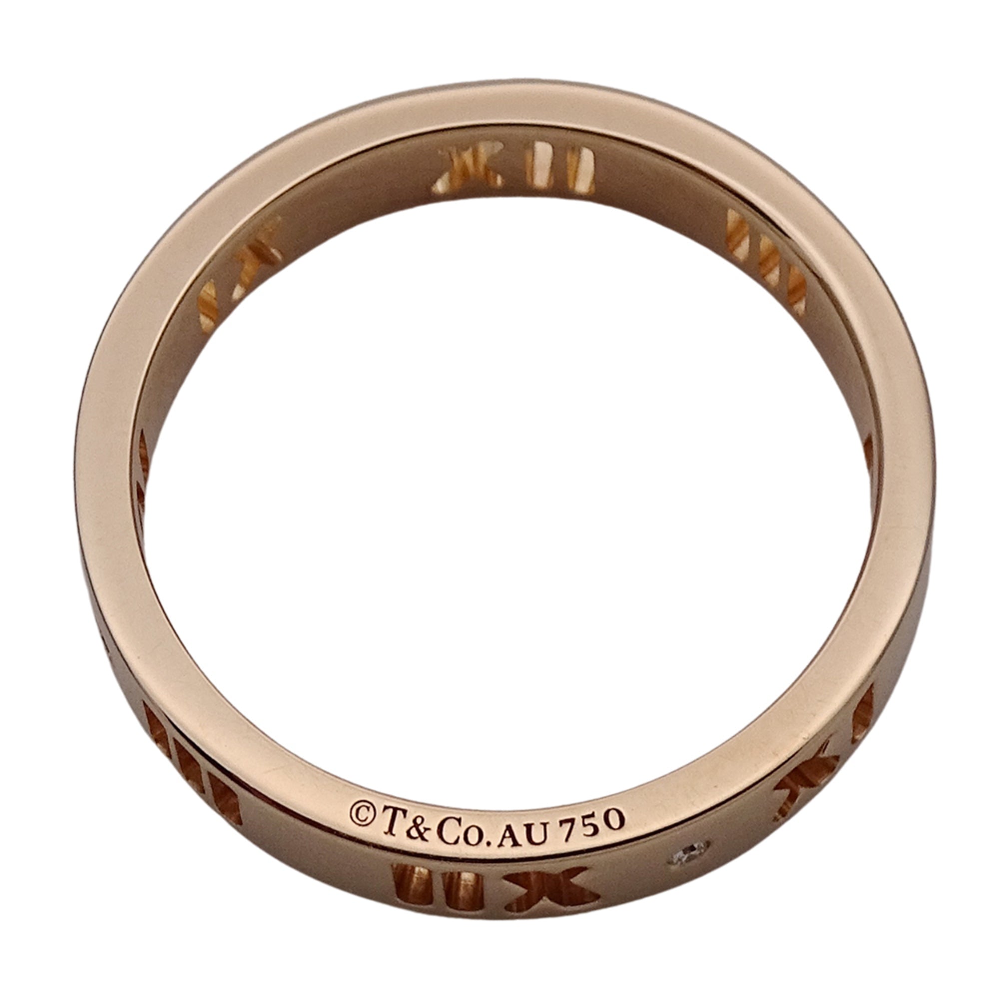 Tiffany Pink Gold Pink Gold (18K) Band Ring (Pre-Owned)