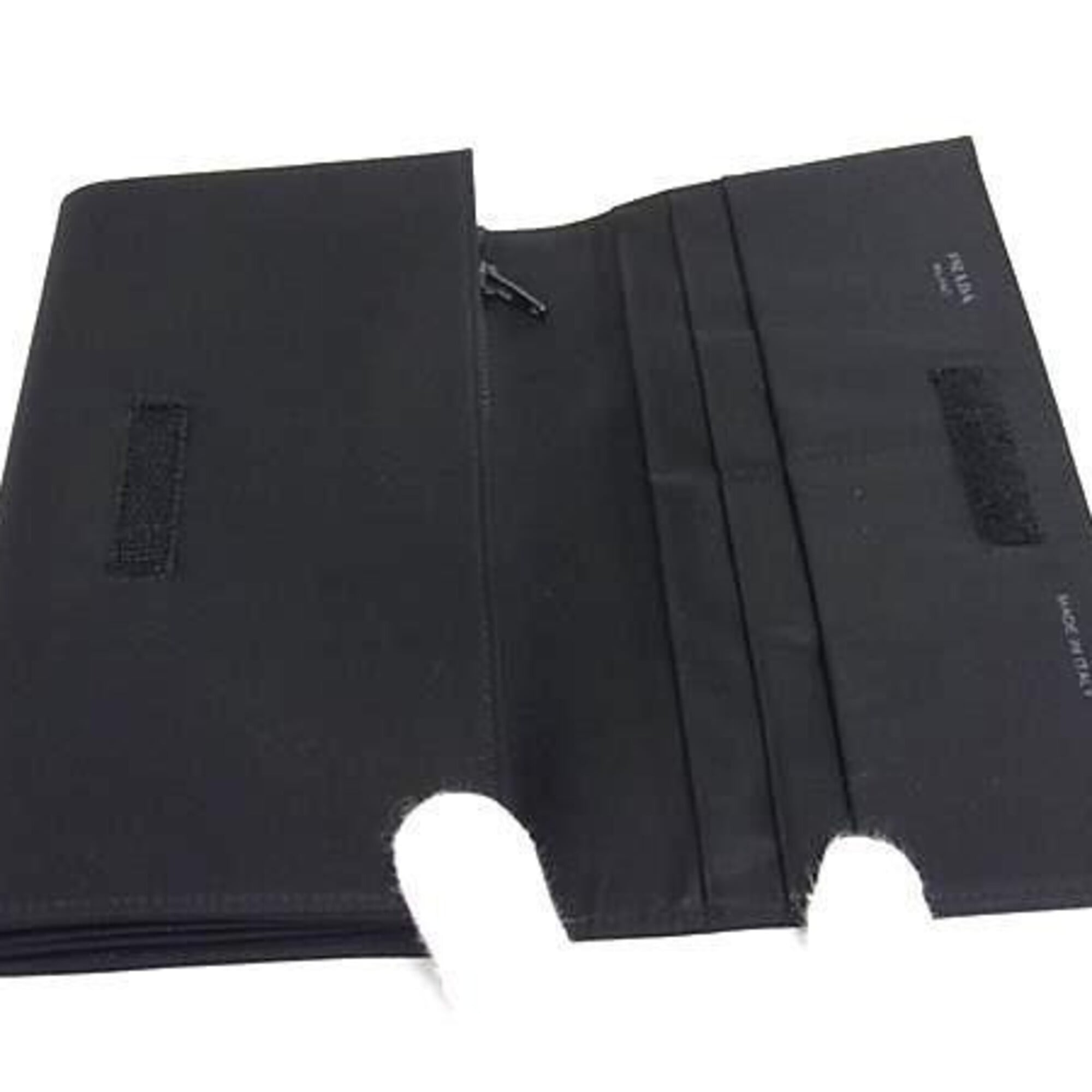 Prada Black Tessuto Long Wallet (Bi-Fold) (Pre-Owned)