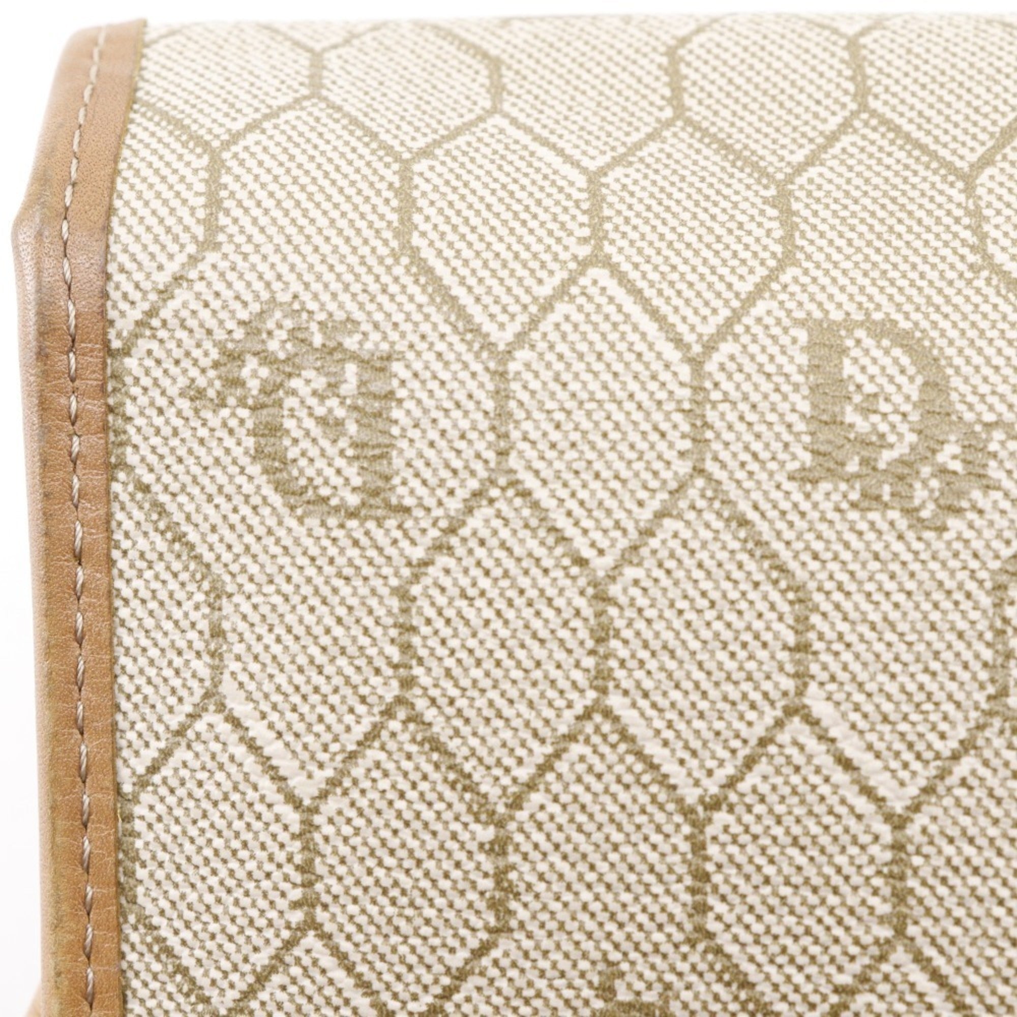 Christian Dior Beige Pvc Shoulder Bag (Pre-Owned)
